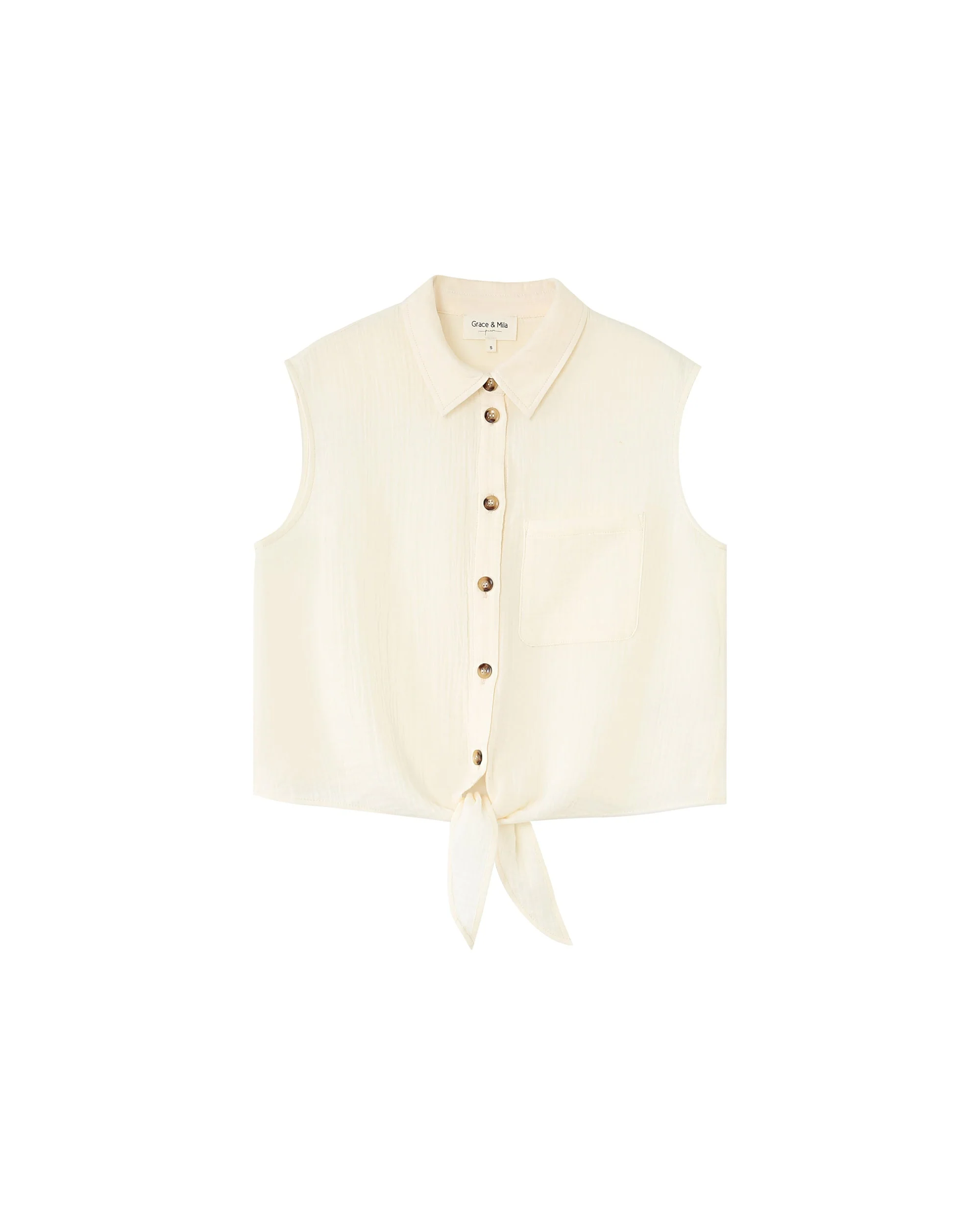 Chemise Reglisse - Ecru - Image 6