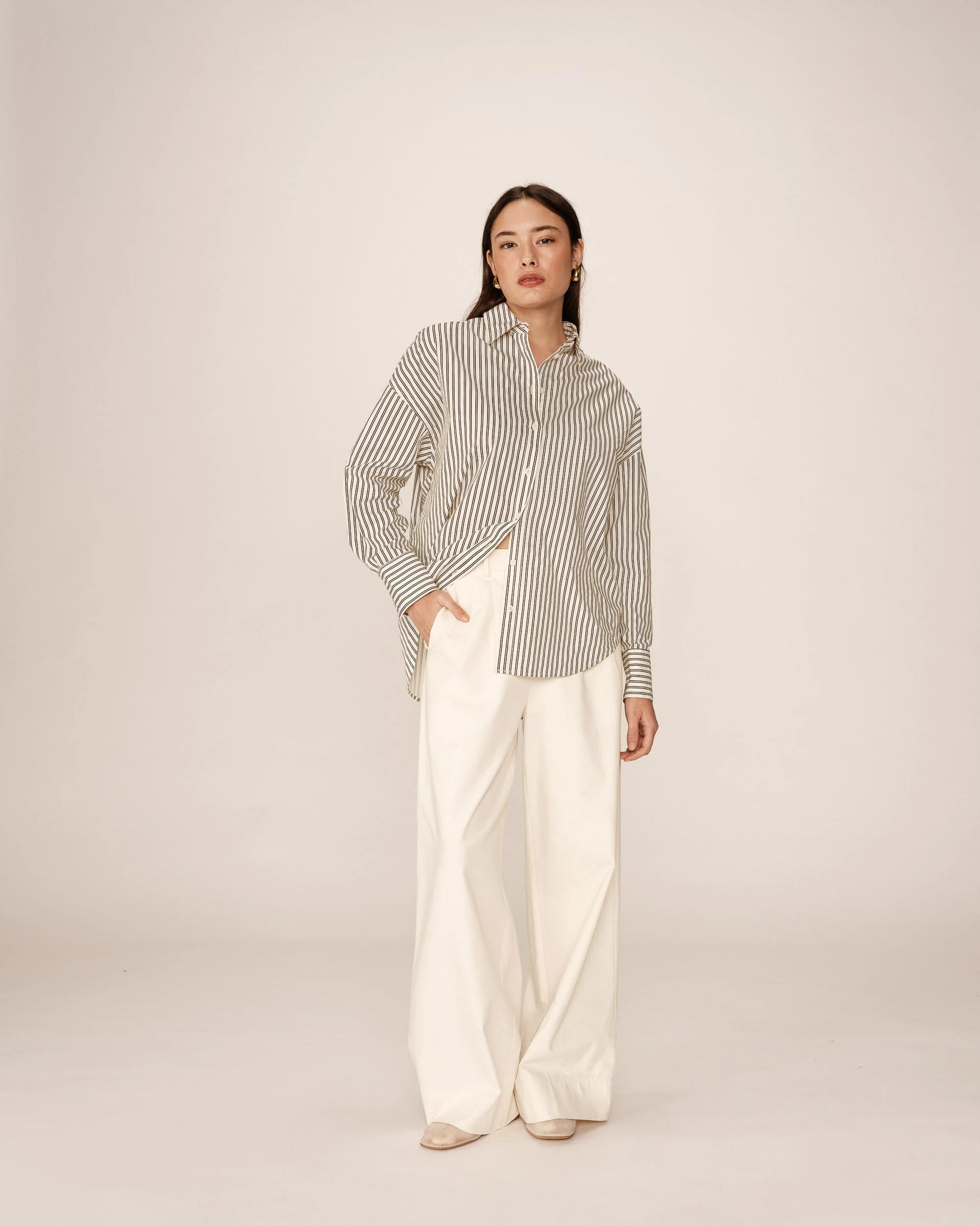 Chemise Parsons - Ecru - Image 3