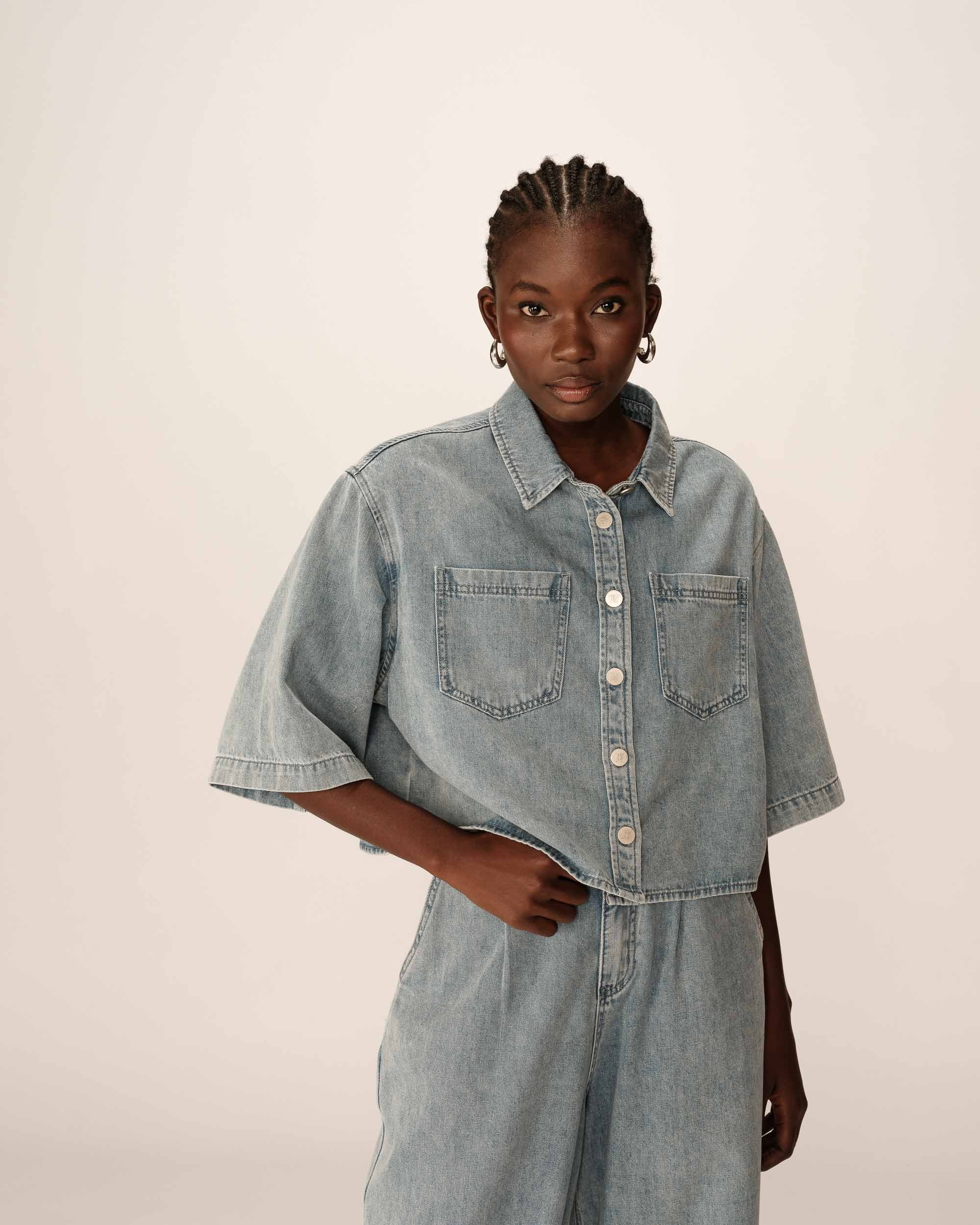Chemise Pomona - Sky Blue - Image 4