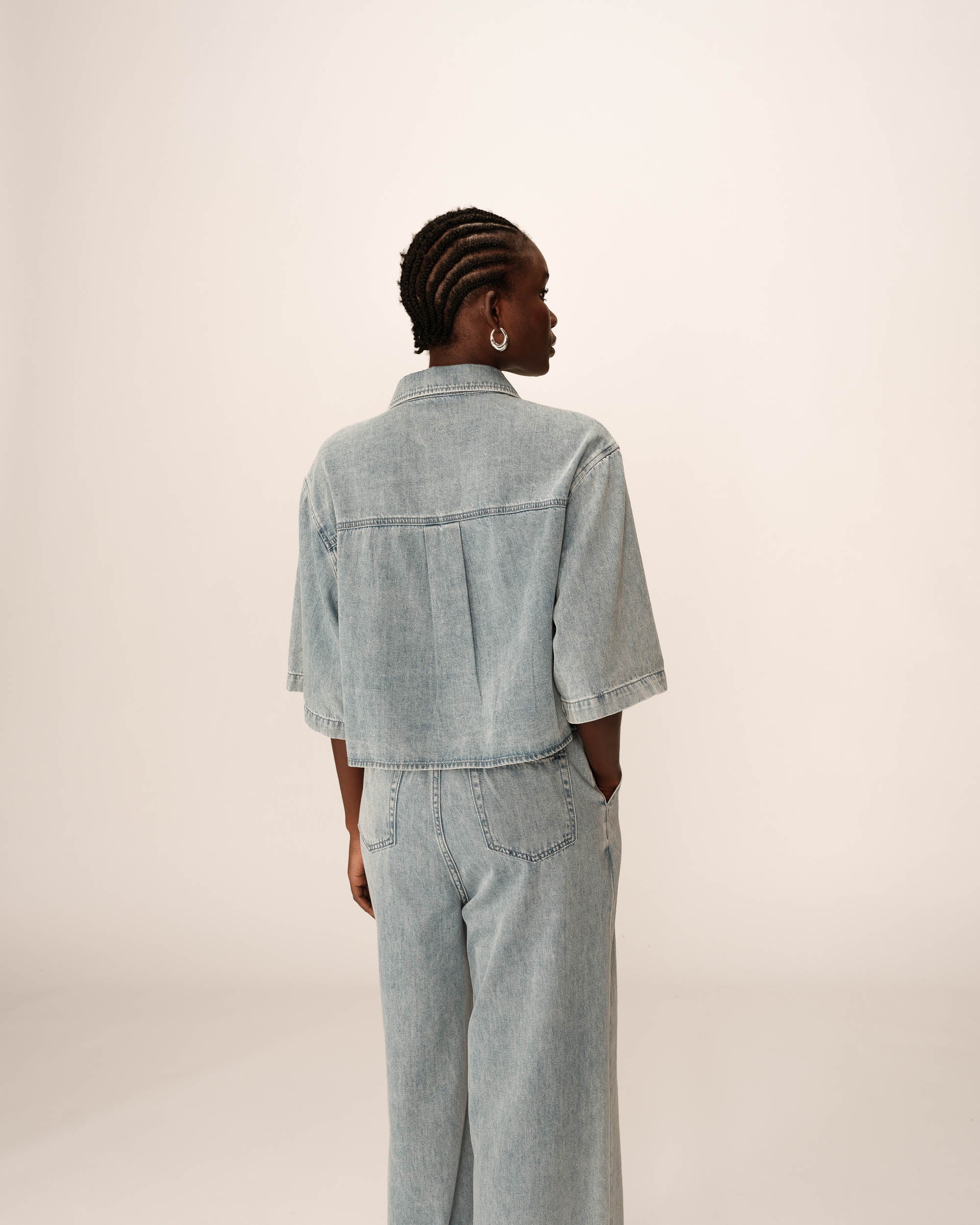 Chemise Pomona - Sky Blue - Image 6