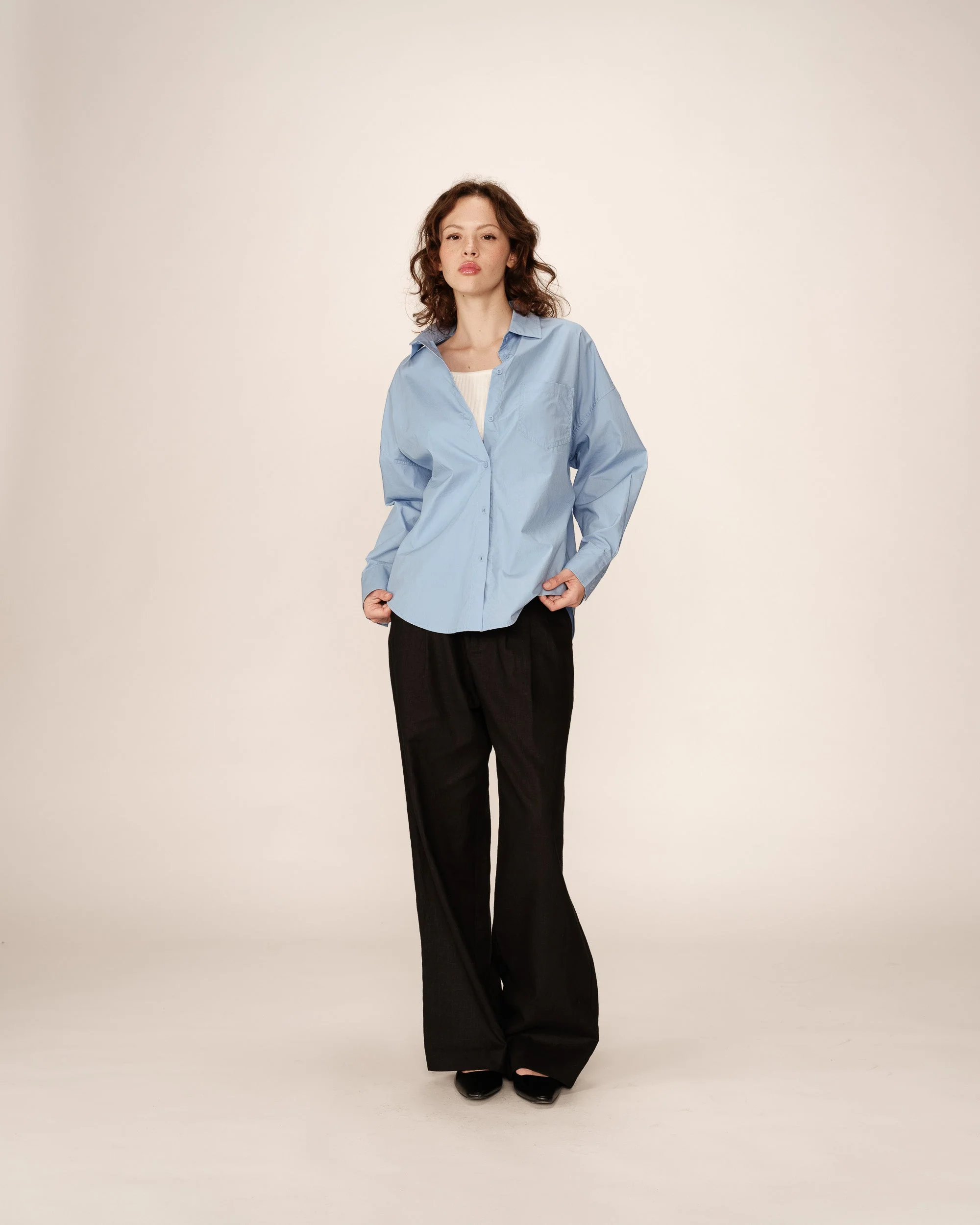 Chemise Paris - Bleu - Image 3