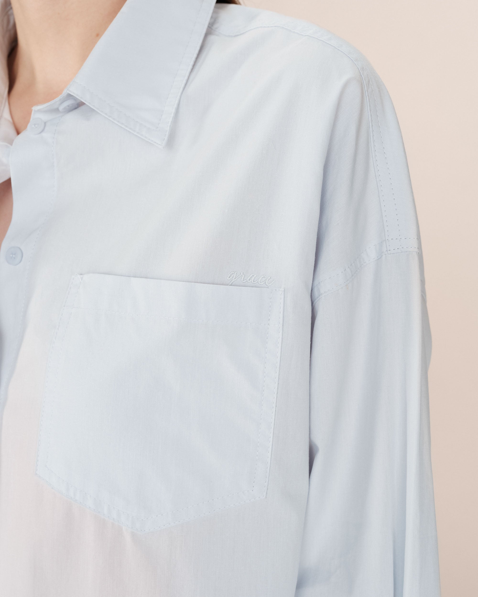 Chemise Oversize Bleuet Sira - Image 2