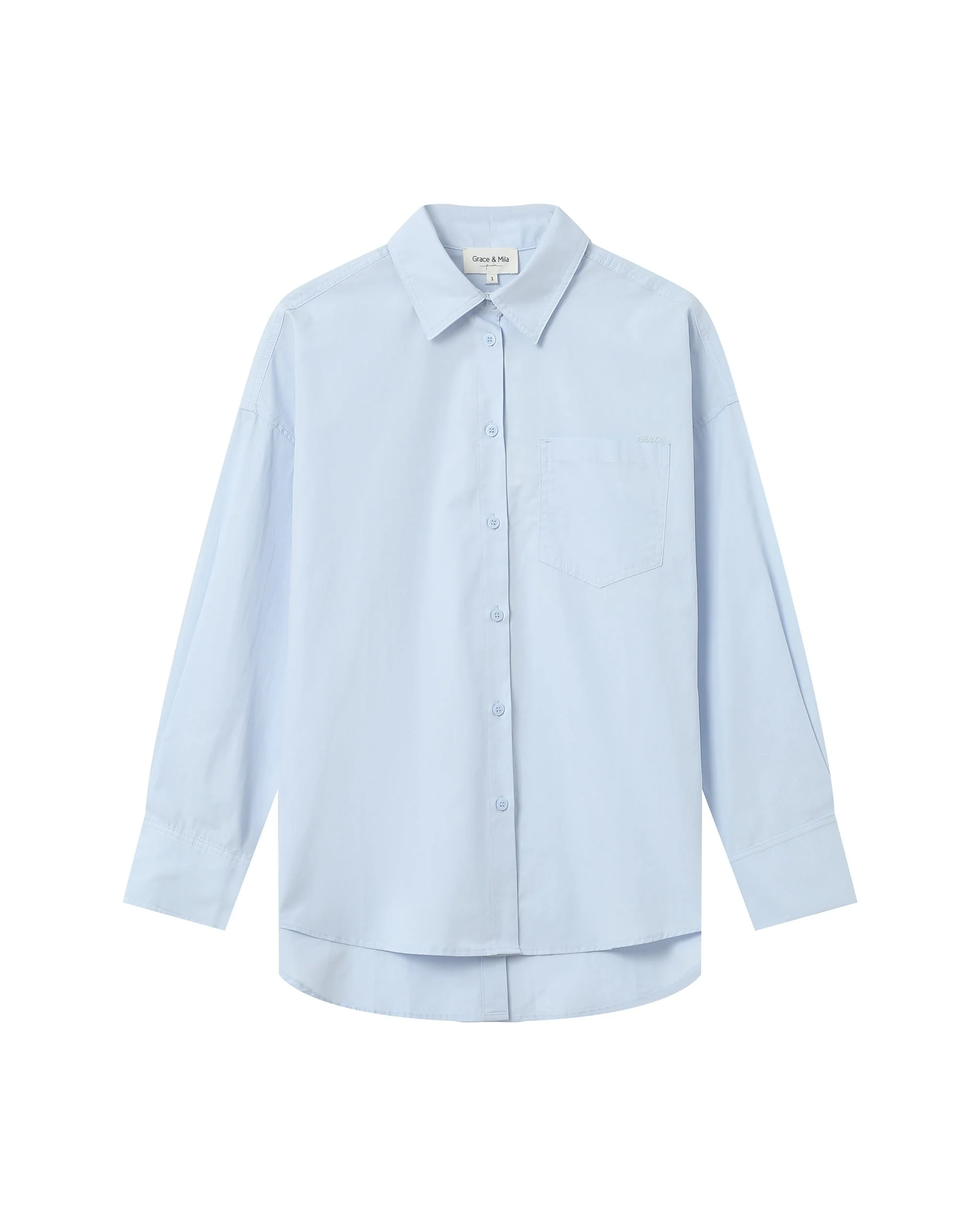 Chemise Oversize Bleuet Sira - Image 7