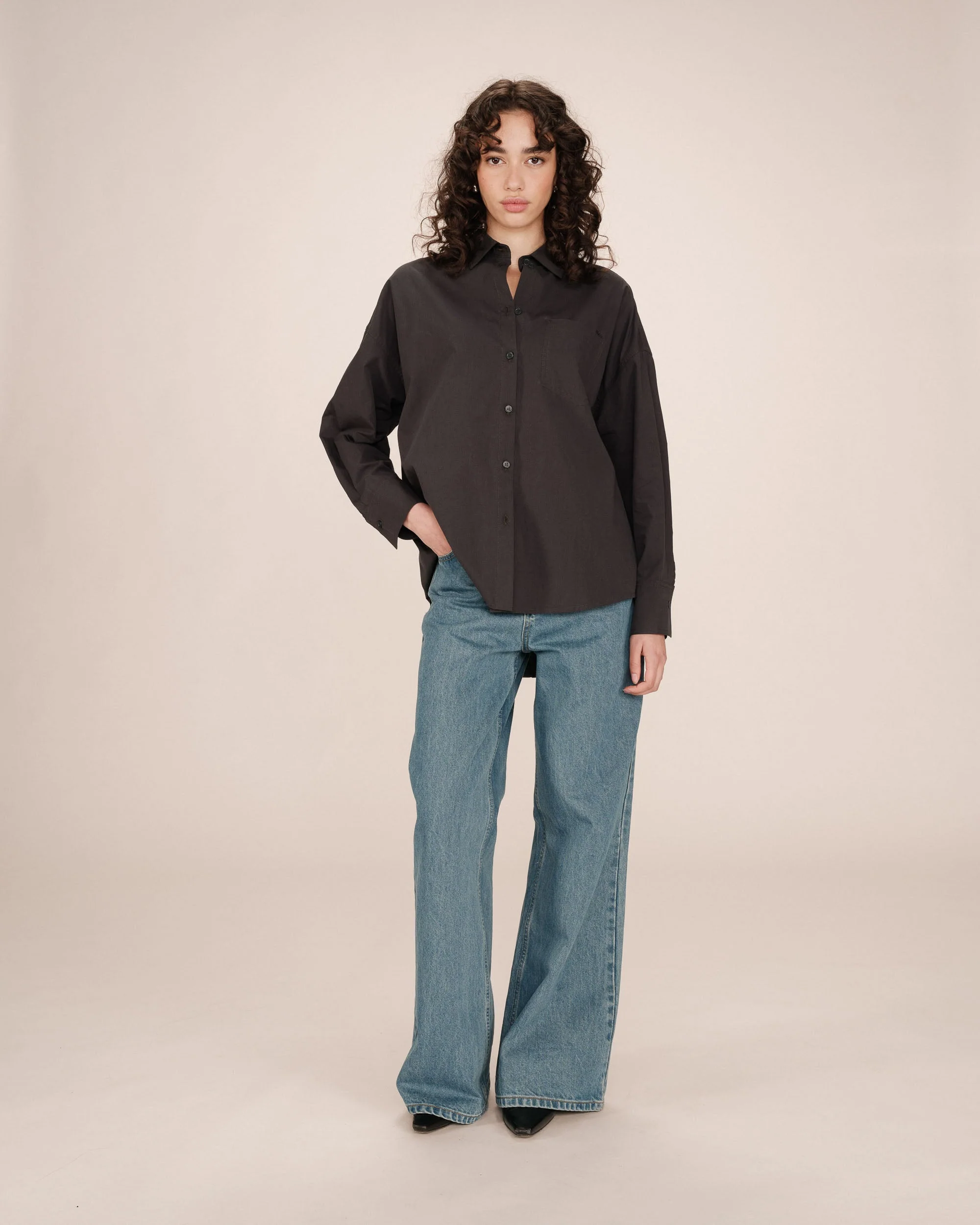 Chemise Oversize Carbone Sira - Image 3