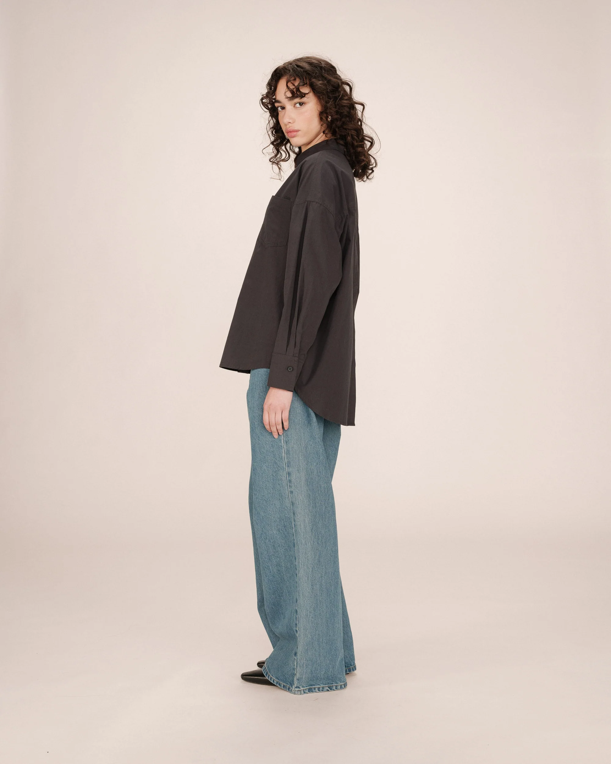 Chemise Oversize Carbone Sira - Image 4