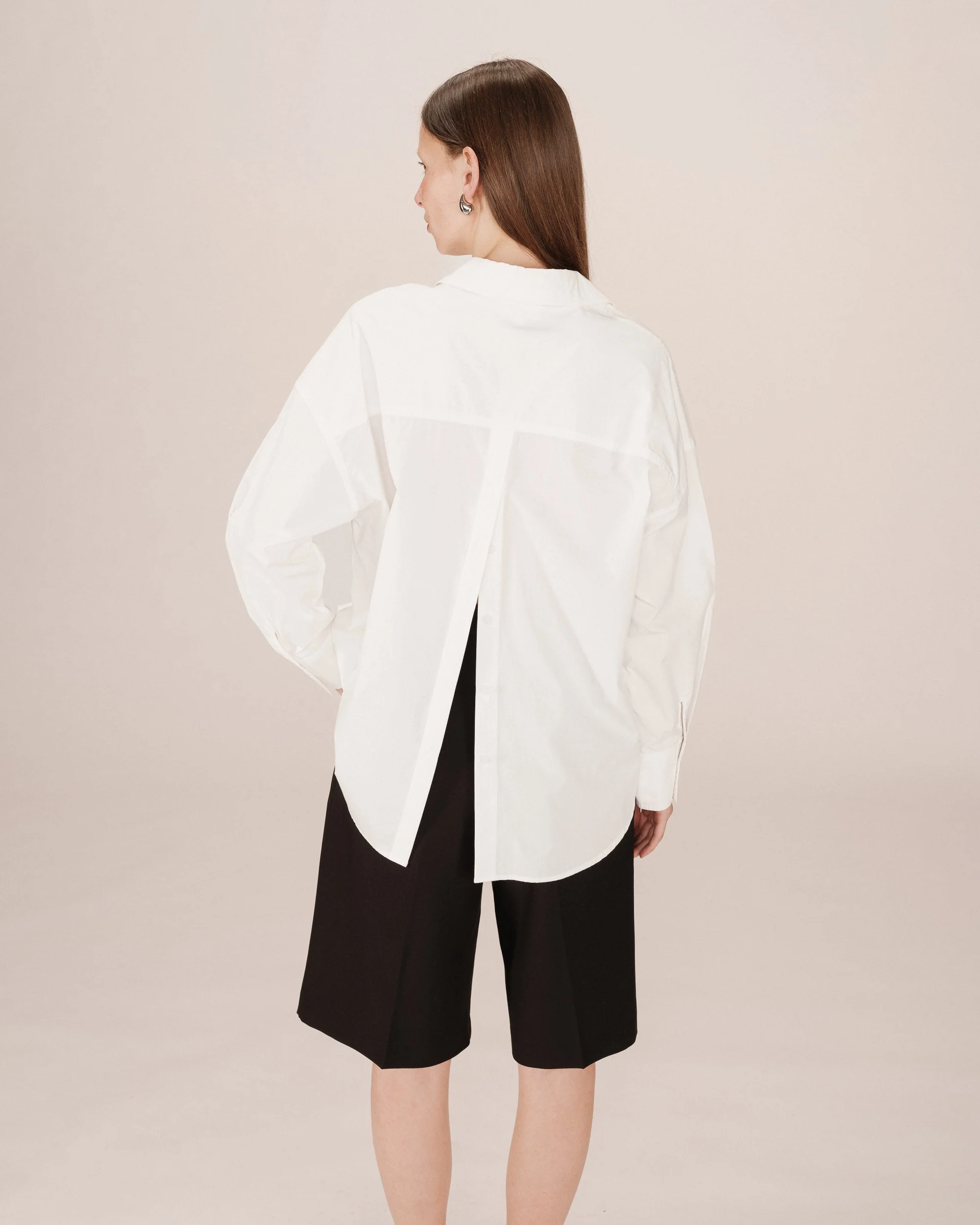 Chemise Oversize Ivoire Sira - Image 5