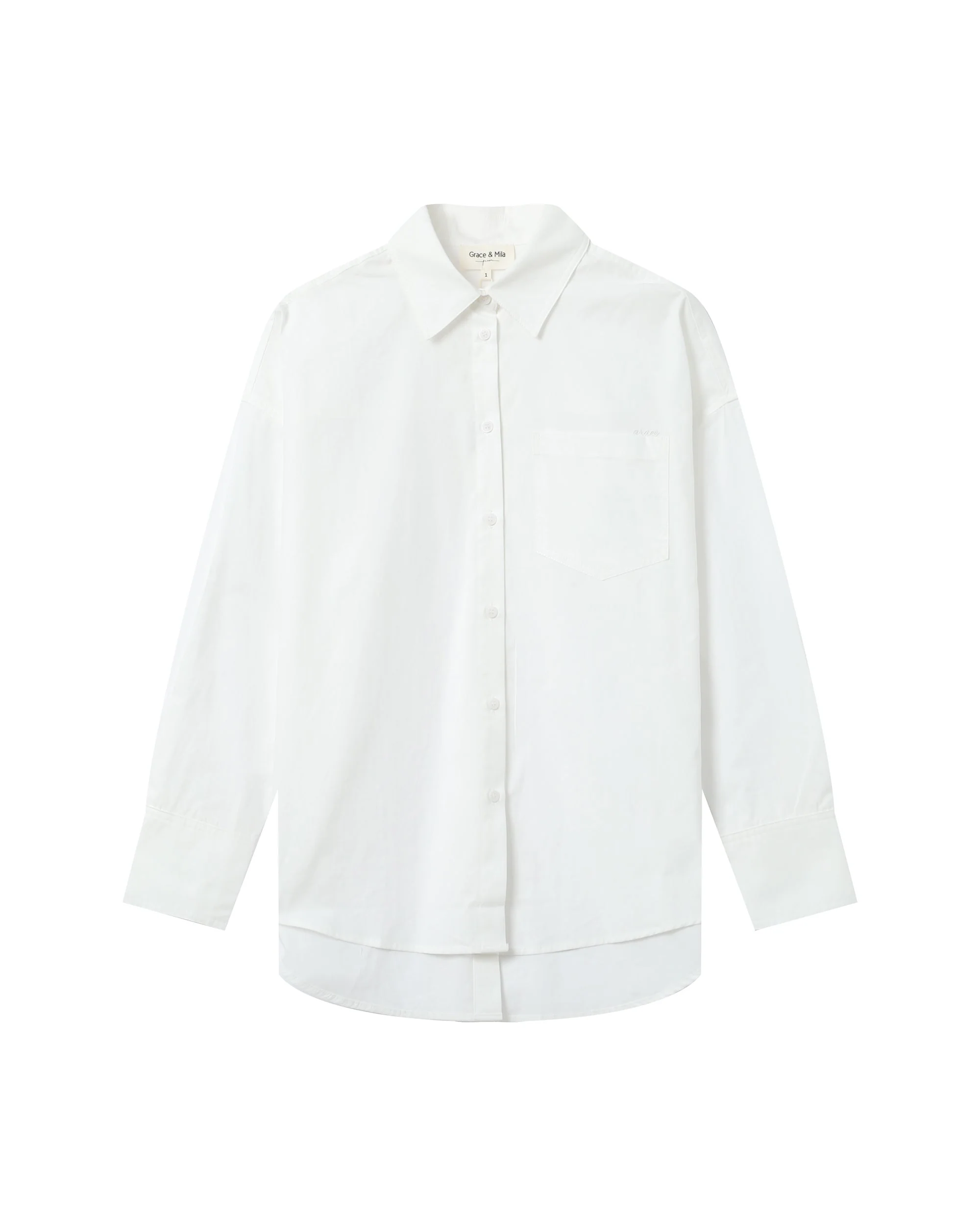 Chemise Oversize Ivoire Sira - Image 6