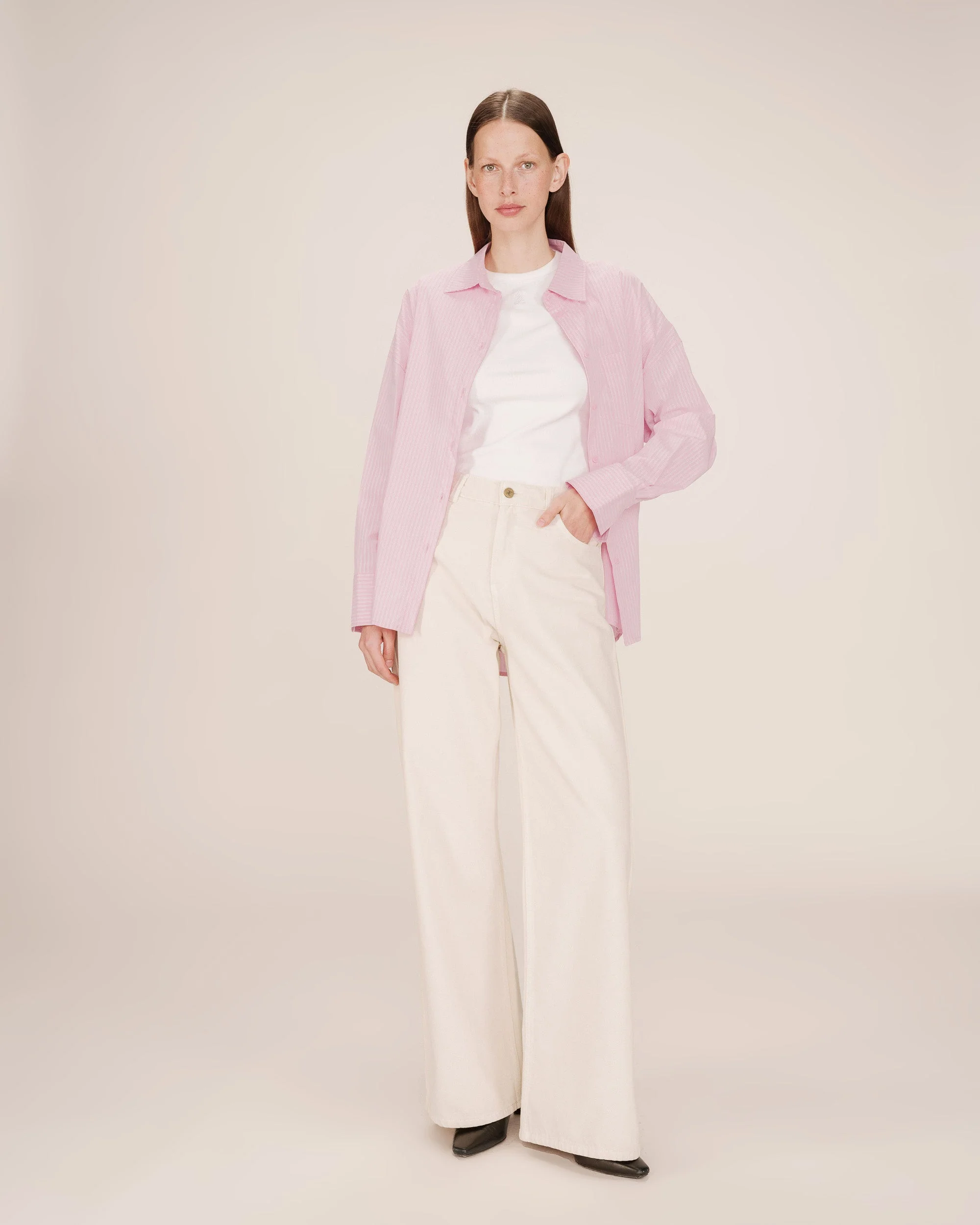 Chemise Rayee Cristal Rose Storm - Image 2