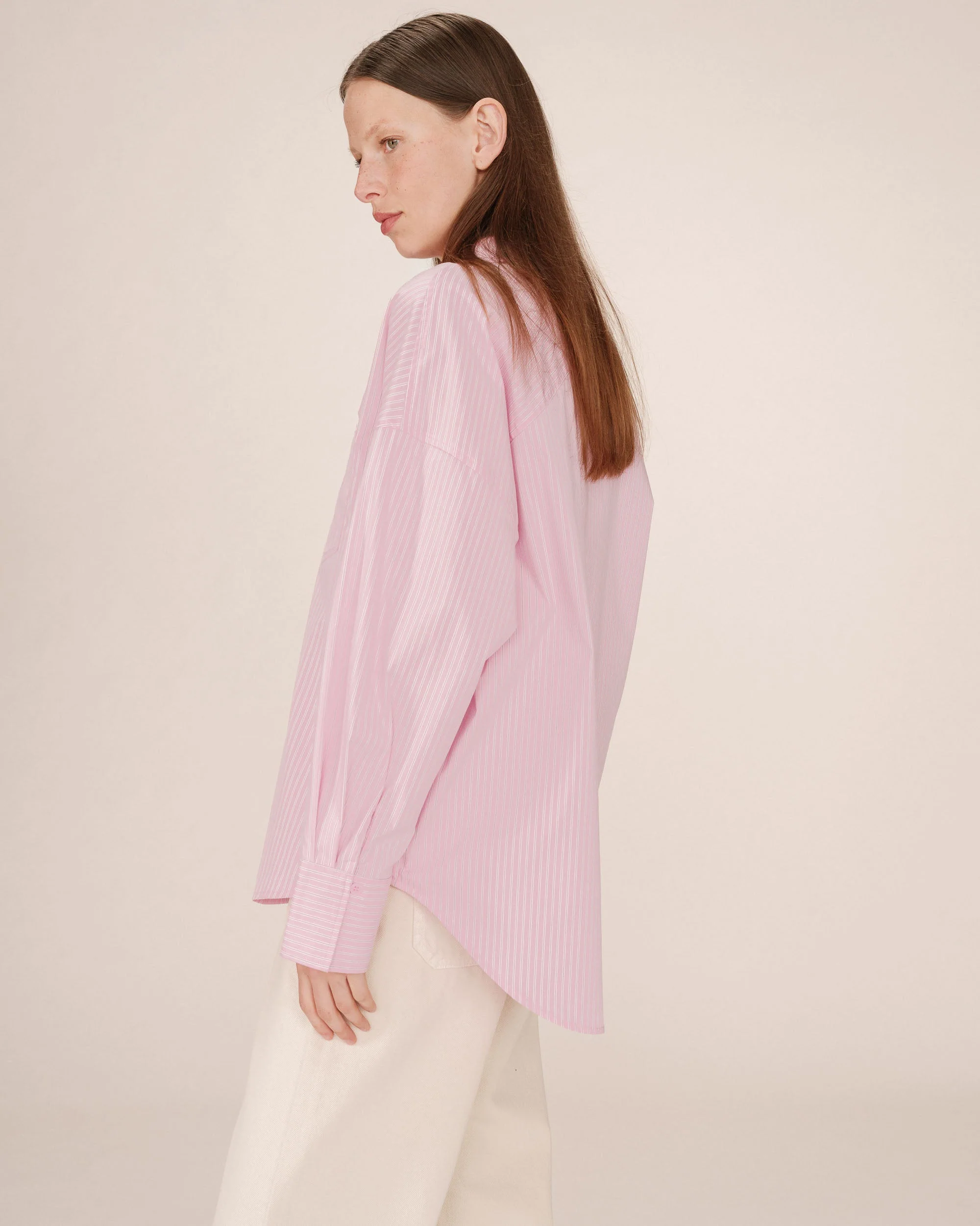 Chemise Rayee Cristal Rose Storm - Image 3