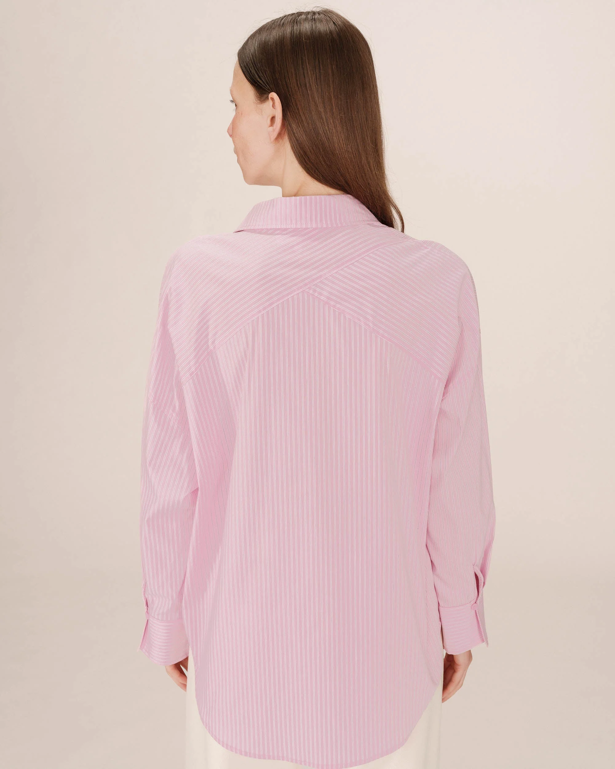 Chemise Rayee Cristal Rose Storm - Image 5