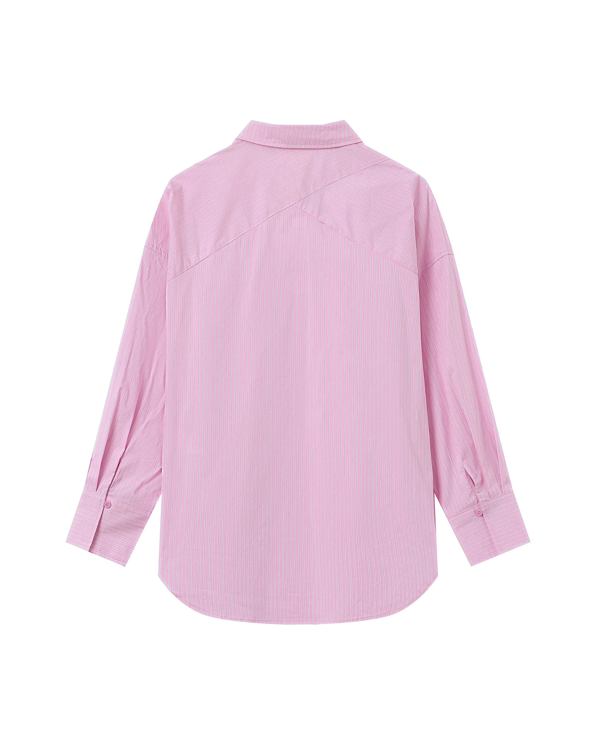 Chemise Rayee Cristal Rose Storm - Image 7
