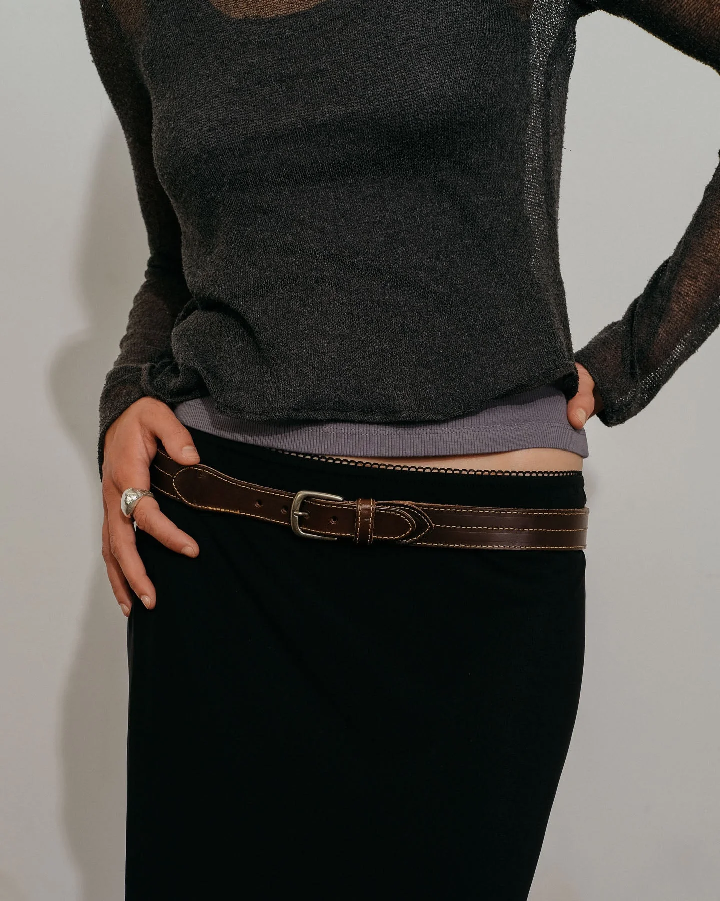 Ceinture Chloé - Chocolat - Image 4