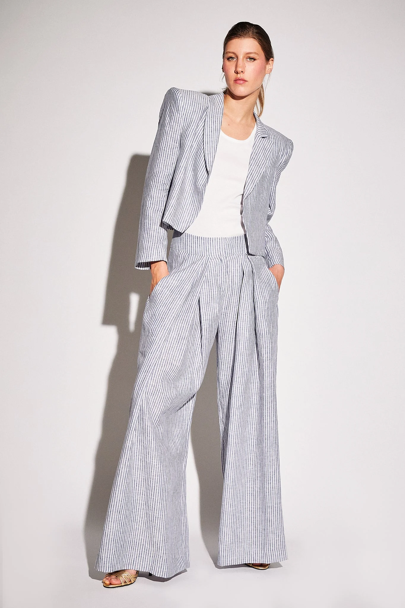 Pantalon Chloe - Naval - Femme - Image 3