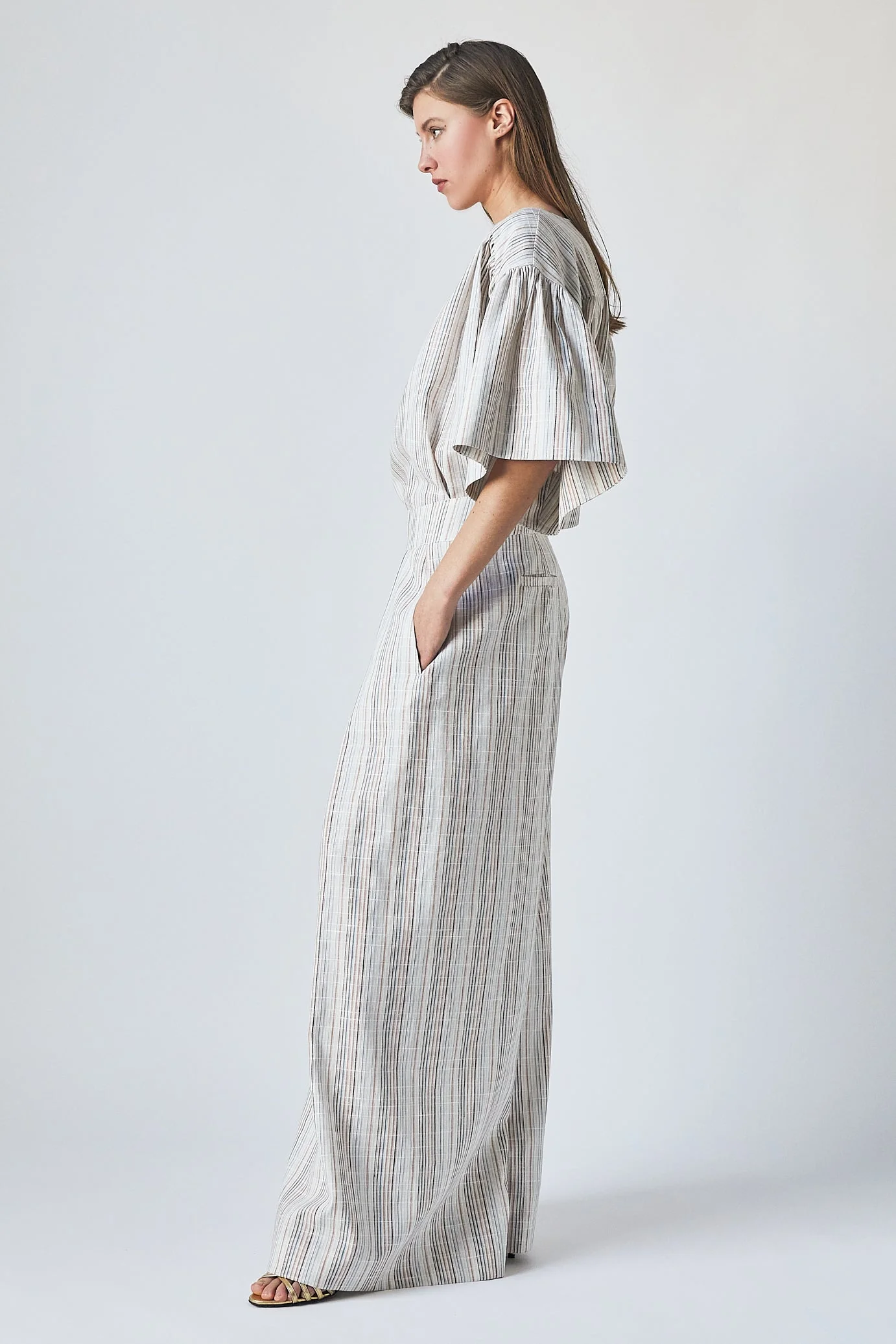 Pantalon Chloe - Pineapple - Femme - Image 6