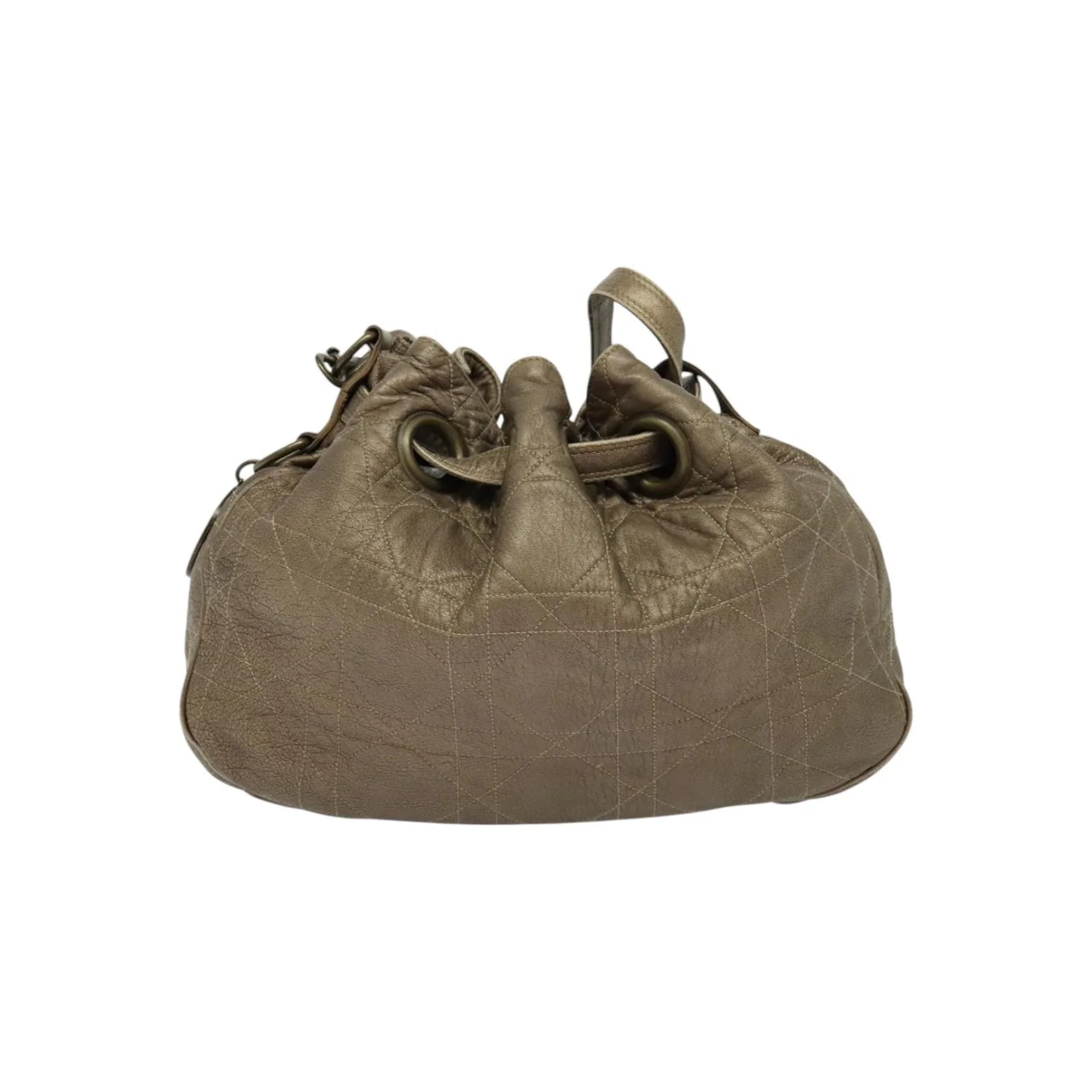Sac Seau À Cordon Christian Dior - Brown - Image 21