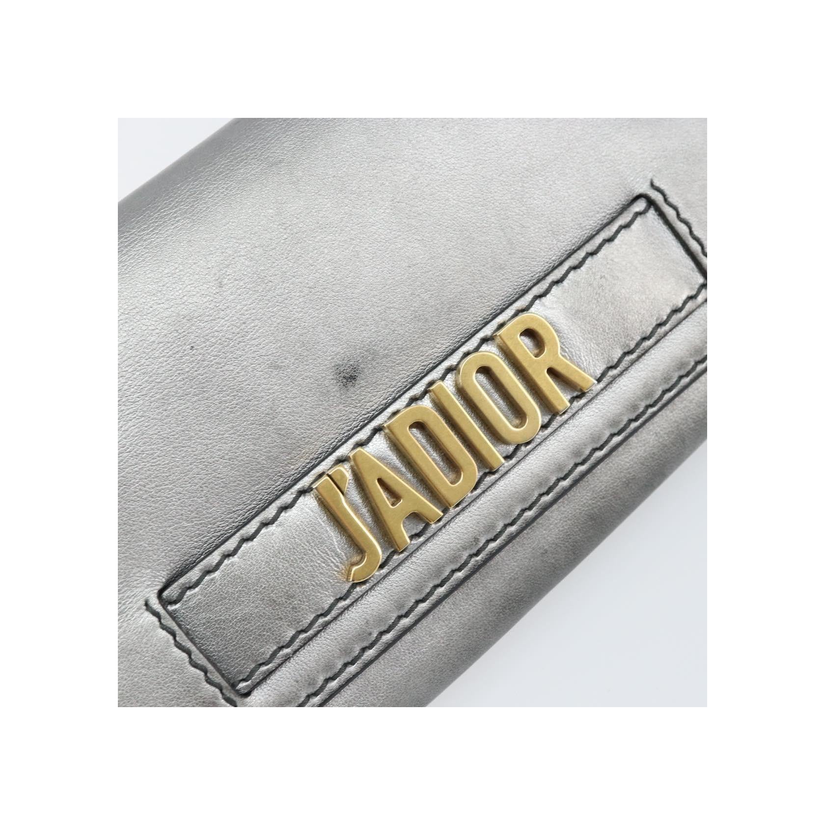 Portefeuille À Chaîne Christian Dior J'Adior Croisière - Silver - Image 12