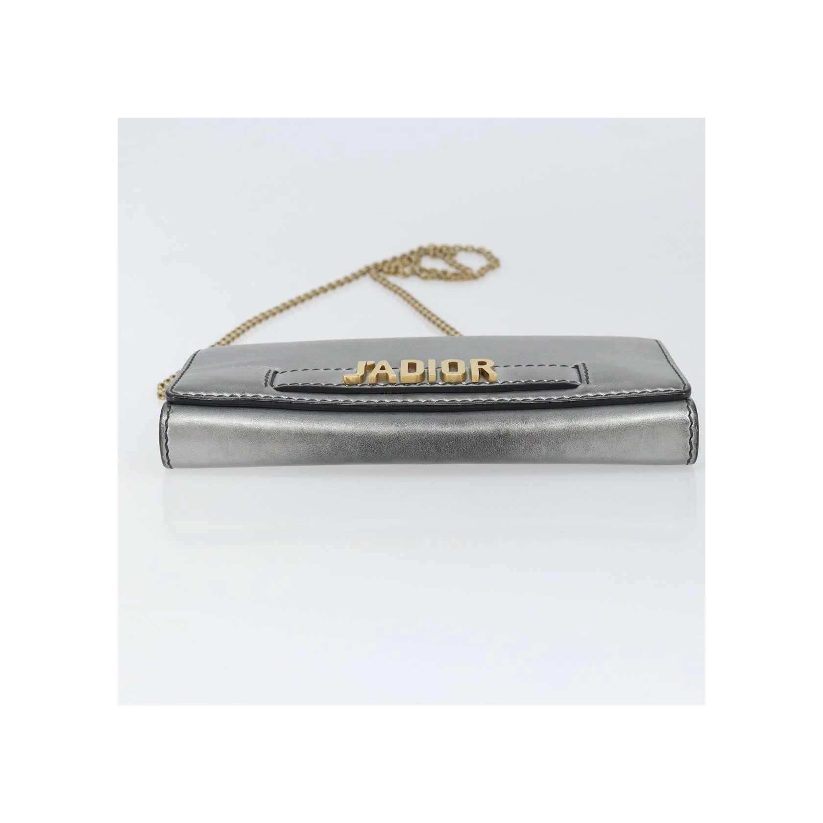Portefeuille À Chaîne Christian Dior J'Adior Croisière - Silver - Image 17