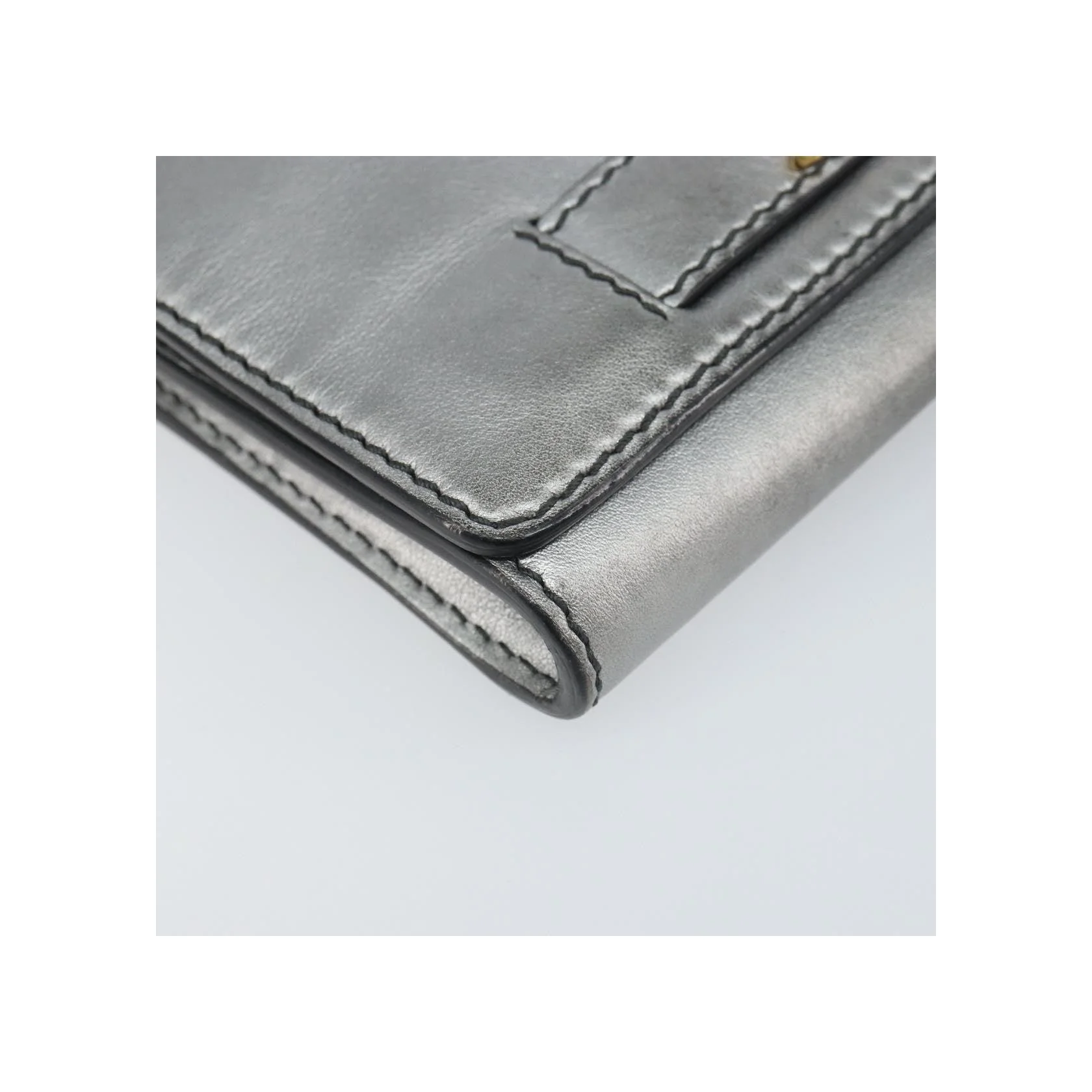 Portefeuille À Chaîne Christian Dior J'Adior Croisière - Silver - Image 8
