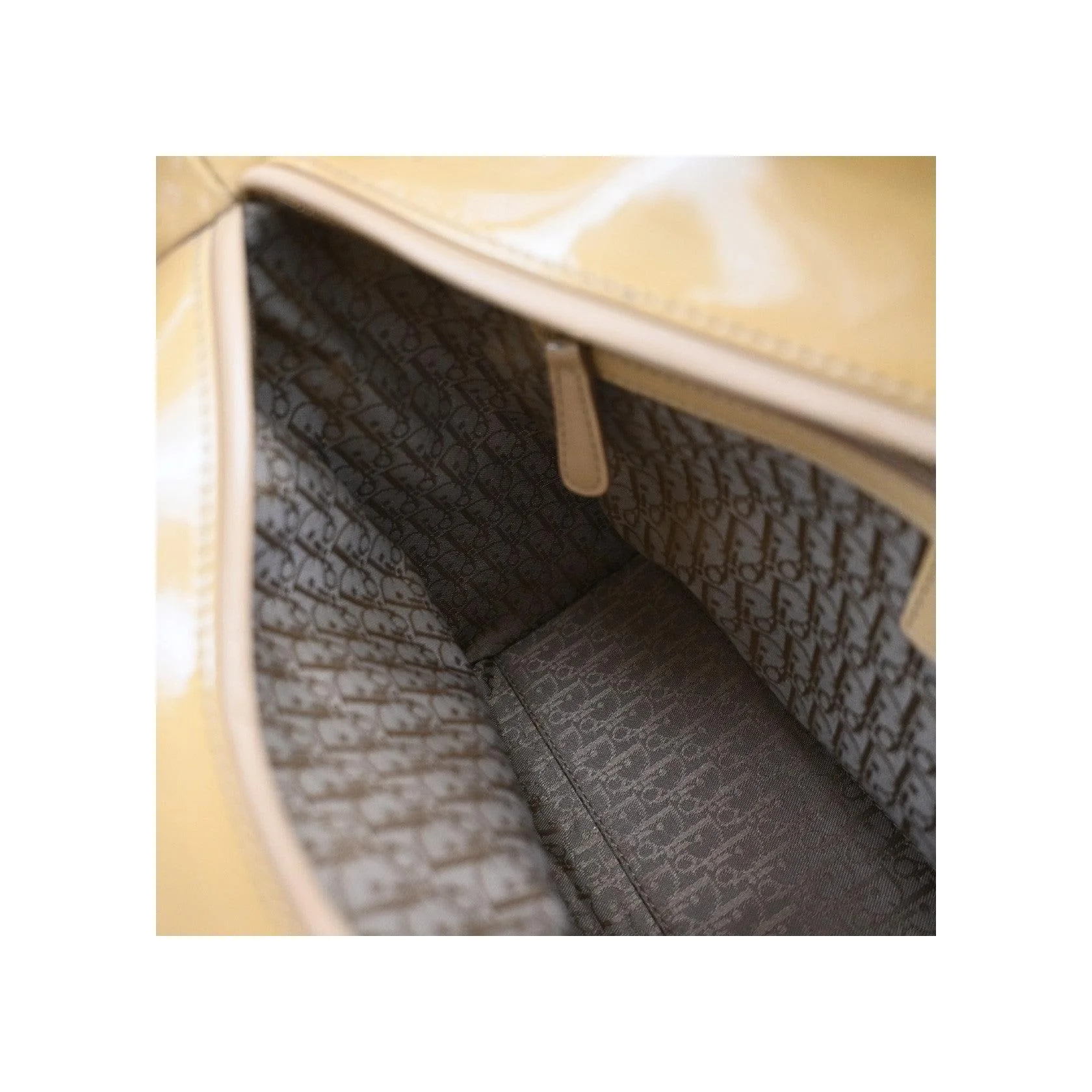 Sac Christian Dior Lady Dior - Yellow - Image 15