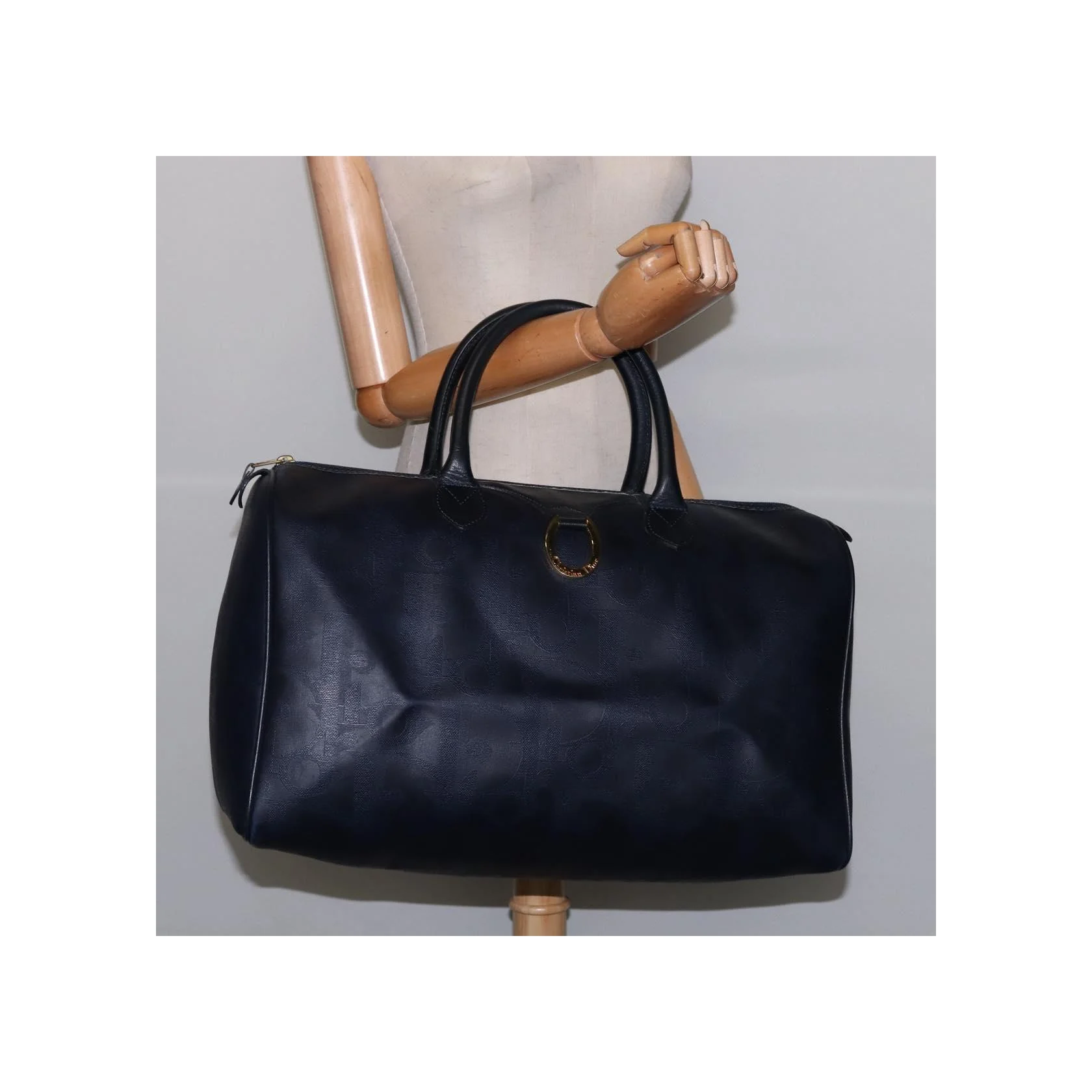 Sac Boston Christian Dior Lady Dior - Navy - Image 14