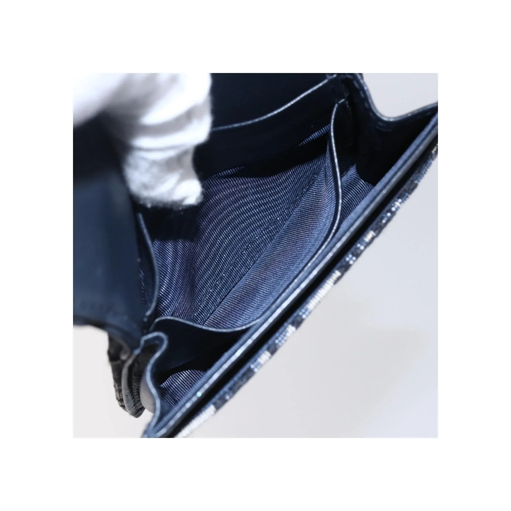 Porte-Cartes Christian Dior Saddle - Navy - Image 15