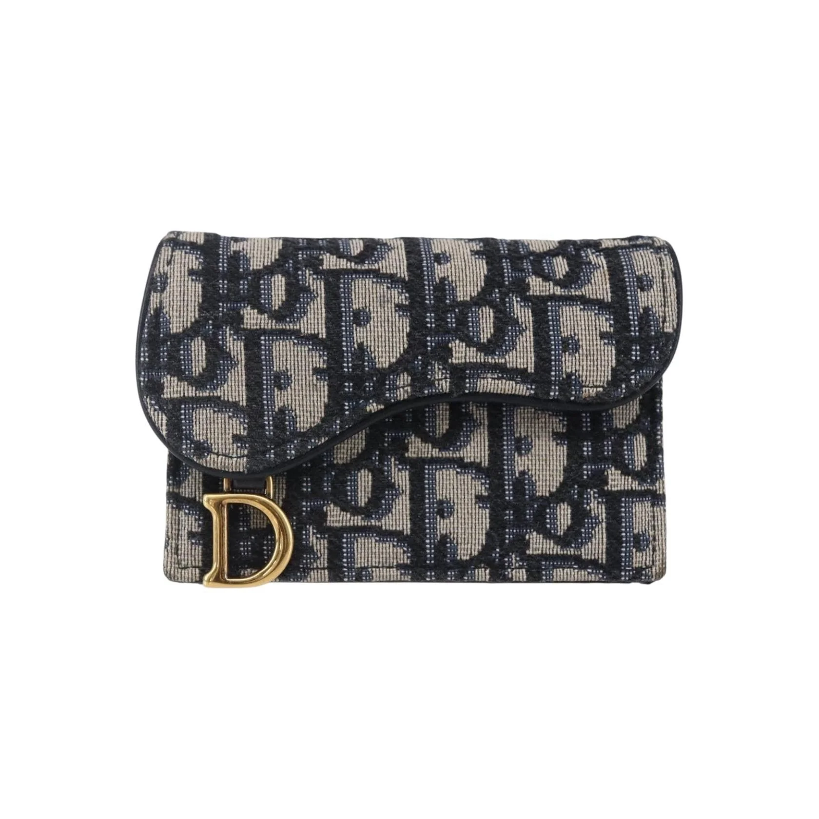 Porte-Cartes Christian Dior Saddle - Navy - Image 19