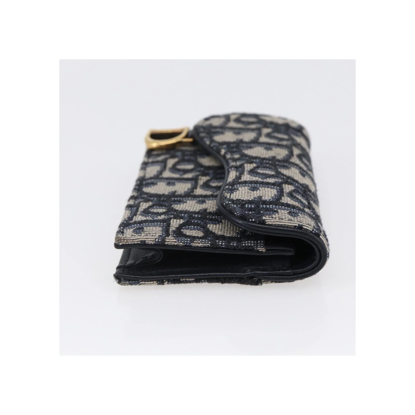 Porte-Cartes Christian Dior Saddle - Navy - Image 4