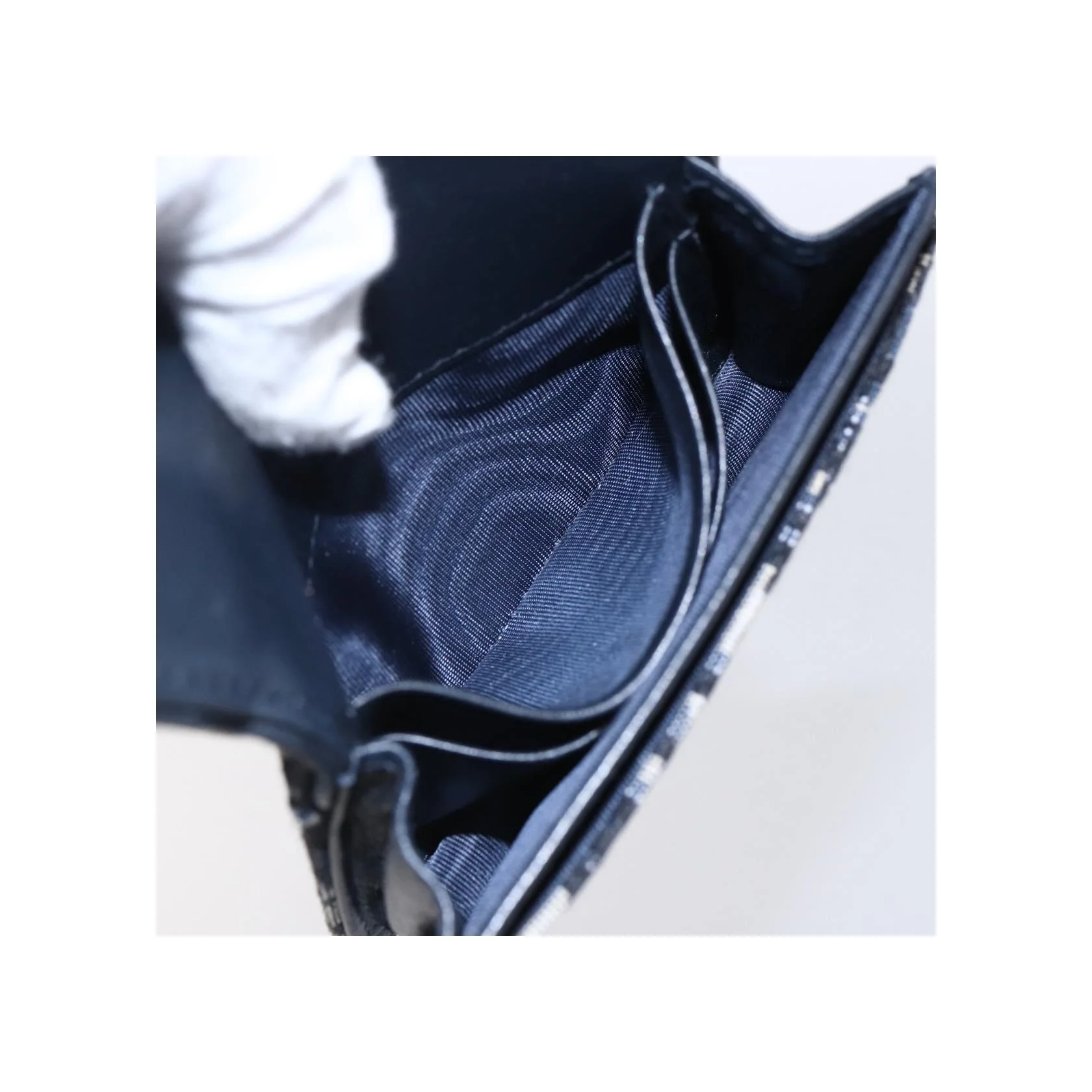 Porte-Cartes Christian Dior Saddle - Navy - Image 5