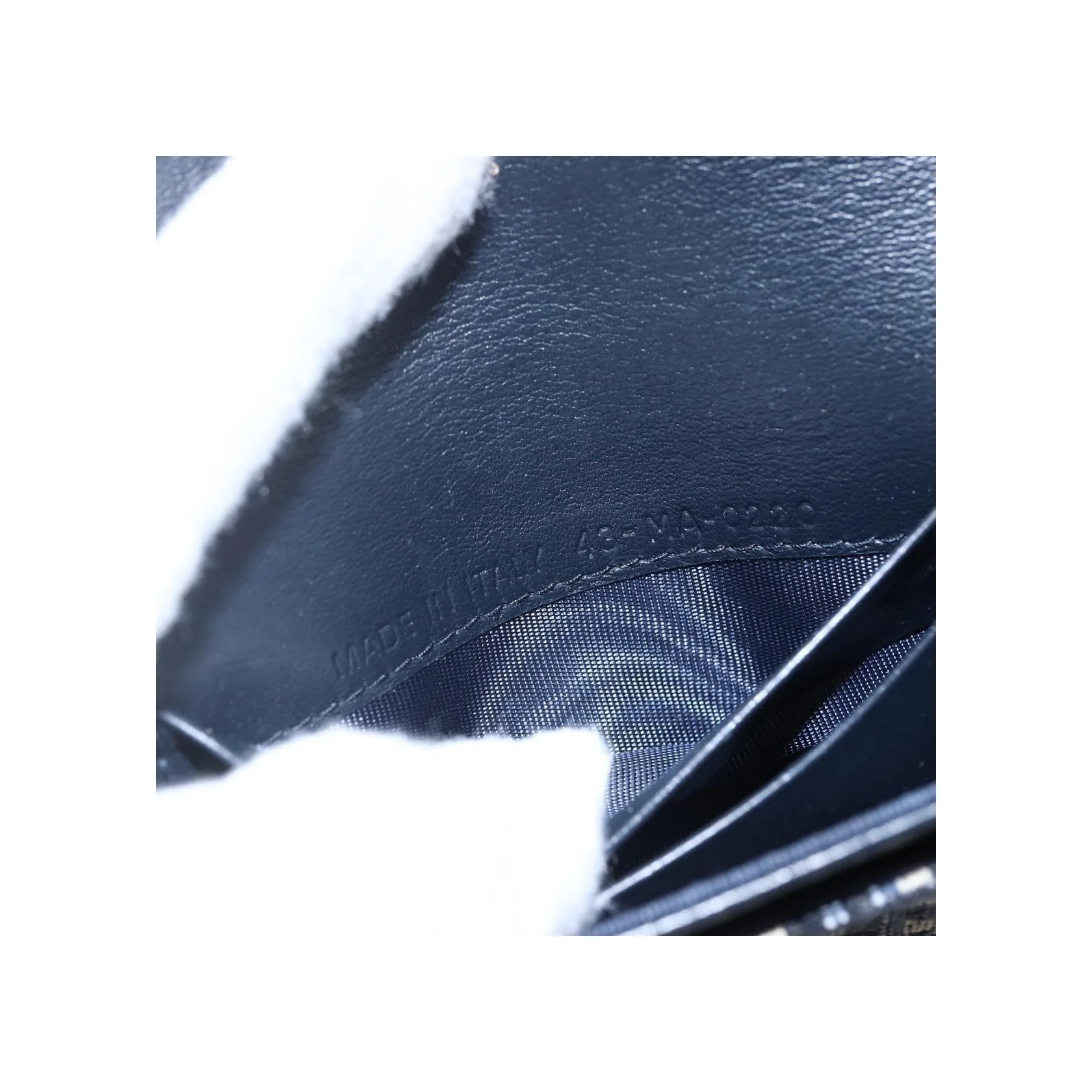 Porte-Cartes Christian Dior Saddle - Navy - Image 7