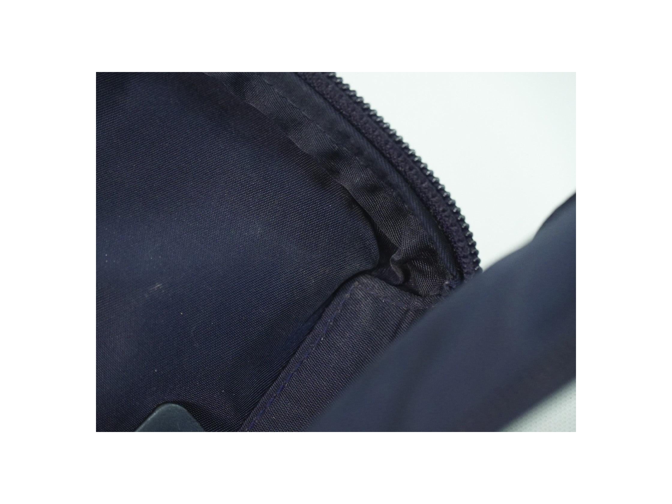 Pochette Zippée Christian Dior Saddle - Navy - Image 14