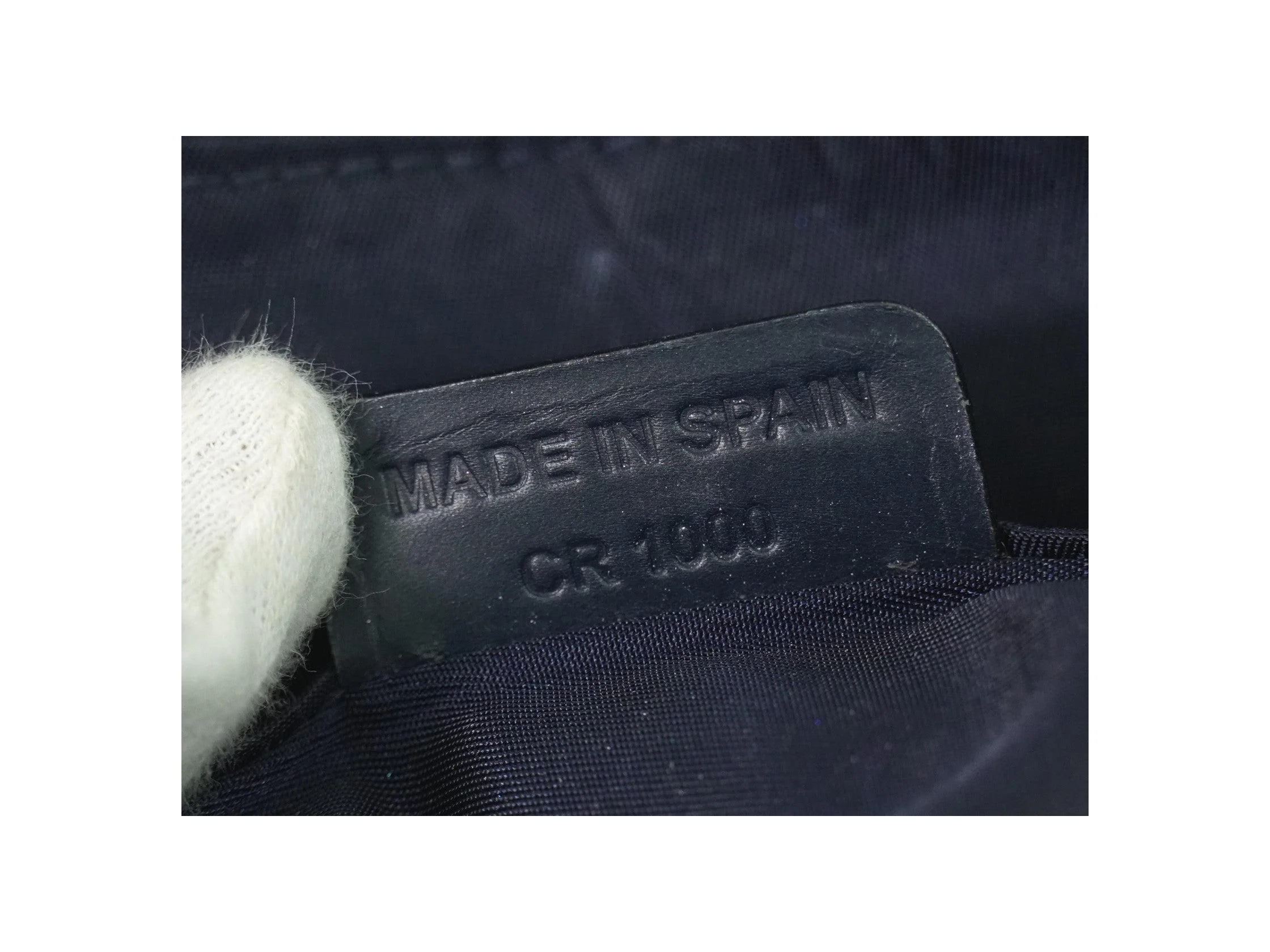 Pochette Zippée Christian Dior Saddle - Navy - Image 7