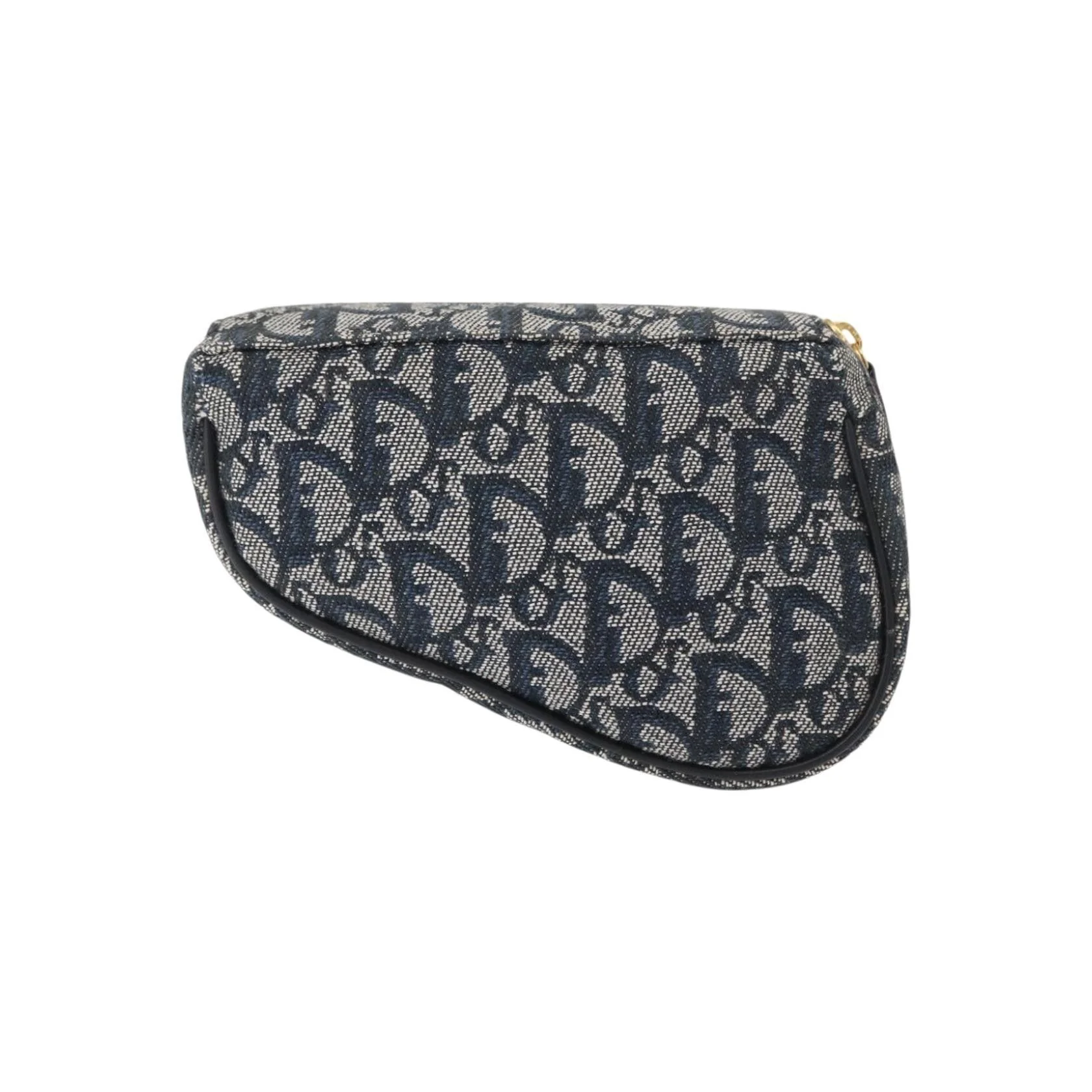 Pochette Zippée Christian Dior Saddle - Blue - Image 2