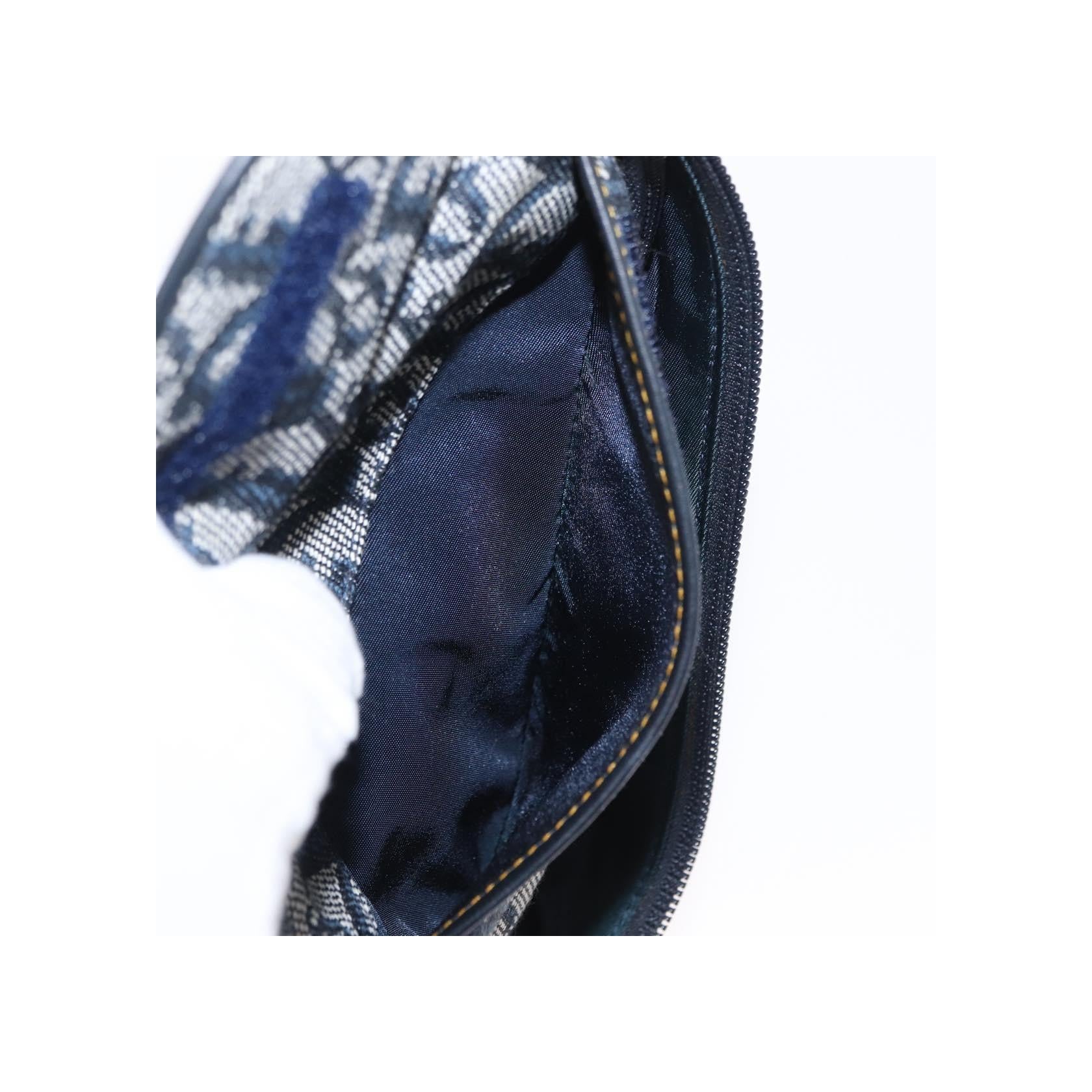 Pochette Zippée Christian Dior Saddle - Blue - Image 21
