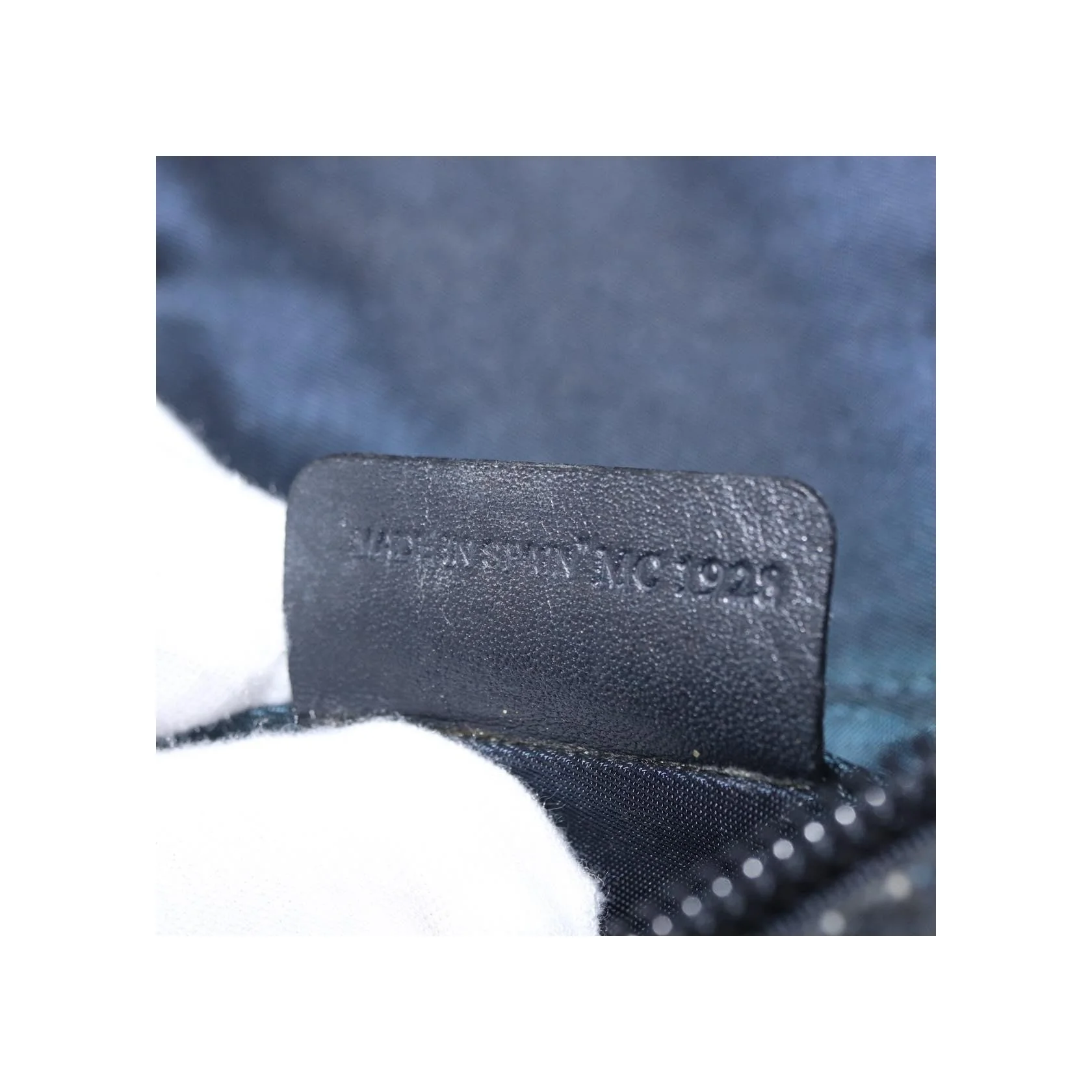 Pochette Zippée Christian Dior Saddle - Blue - Image 6