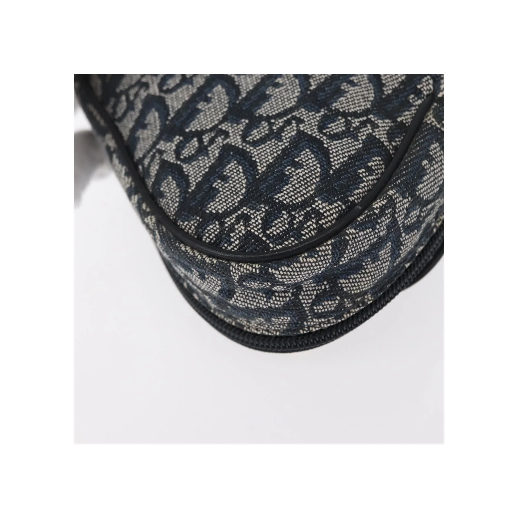 Pochette Zippée Christian Dior Saddle - Blue - Image 9