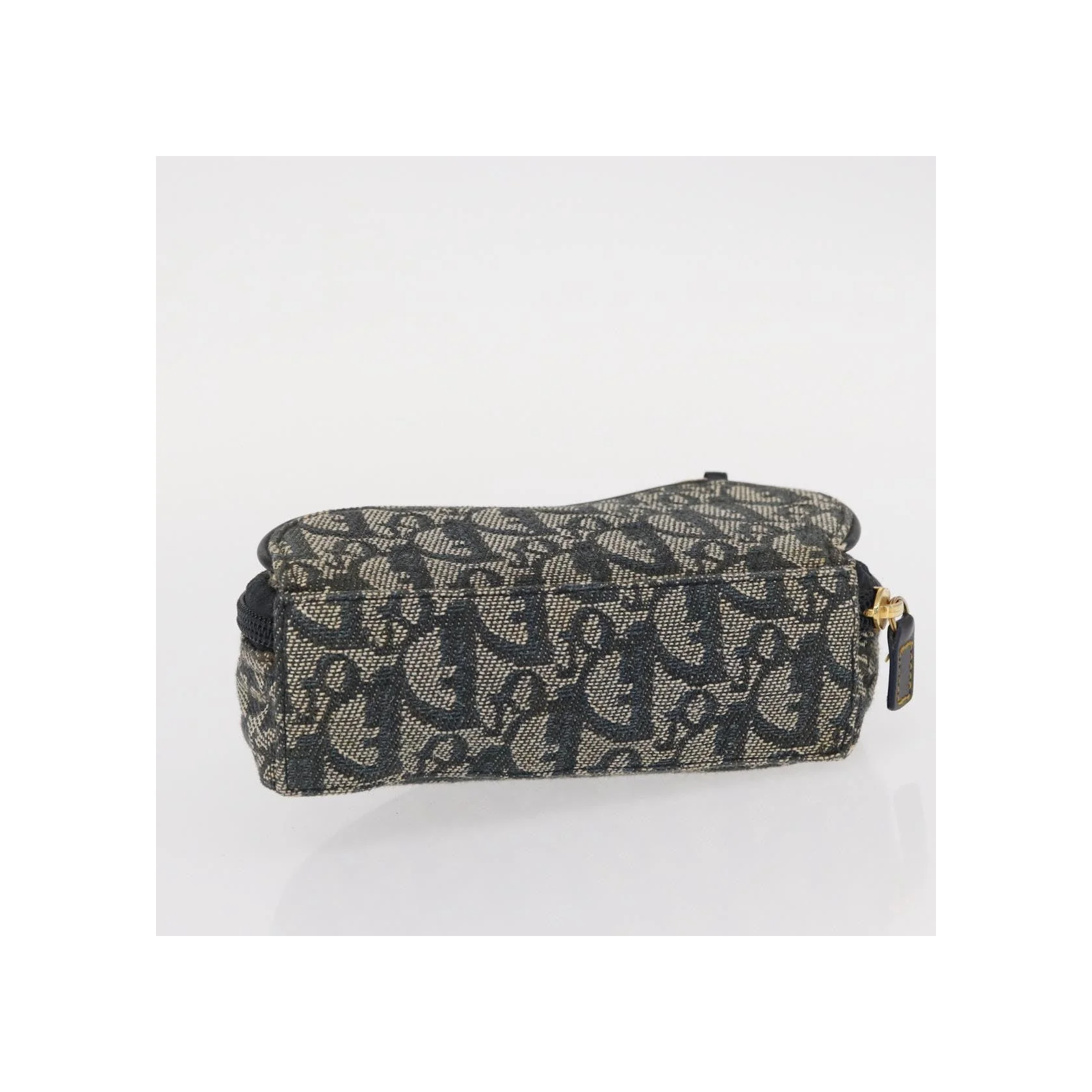 Pochette Zippée Christian Dior Saddle - Navy - Image 13