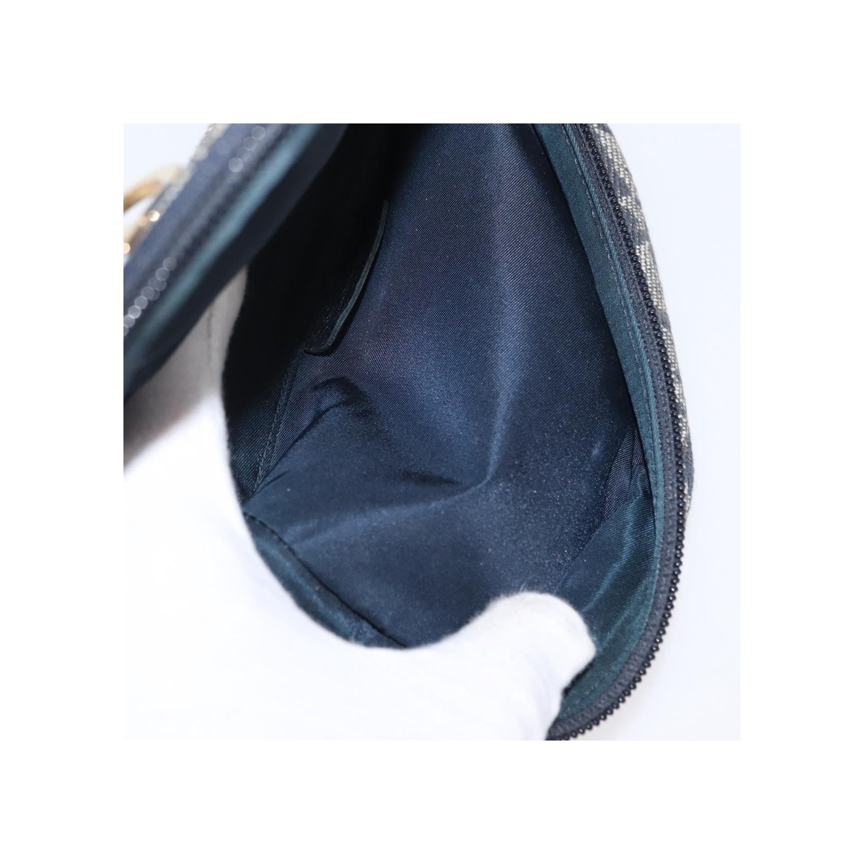 Pochette Zippée Christian Dior Saddle - Navy - Image 5