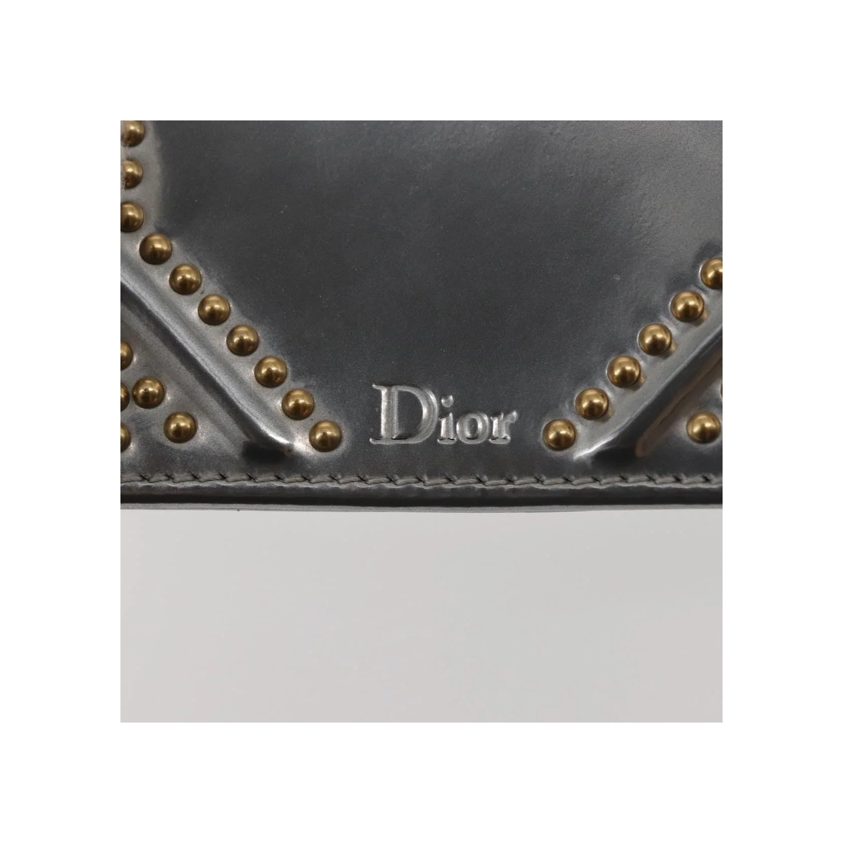Pochette Verticale À Chaîne Christian Dior Diorama Ultra Matte - Silver - Image 14