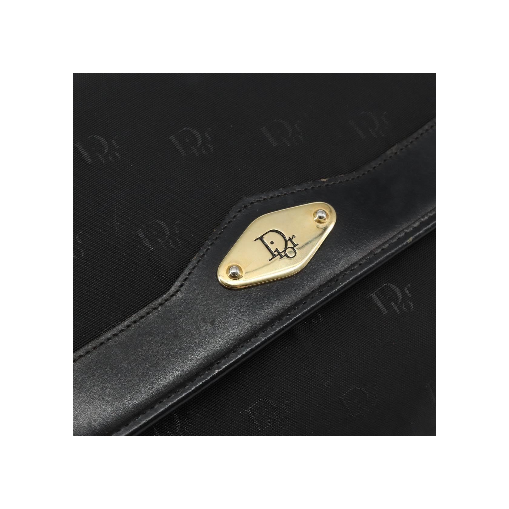 Sac À Bandoulière Christian Dior Vintage Cd À Rabat Chaîne - Black - Image 13