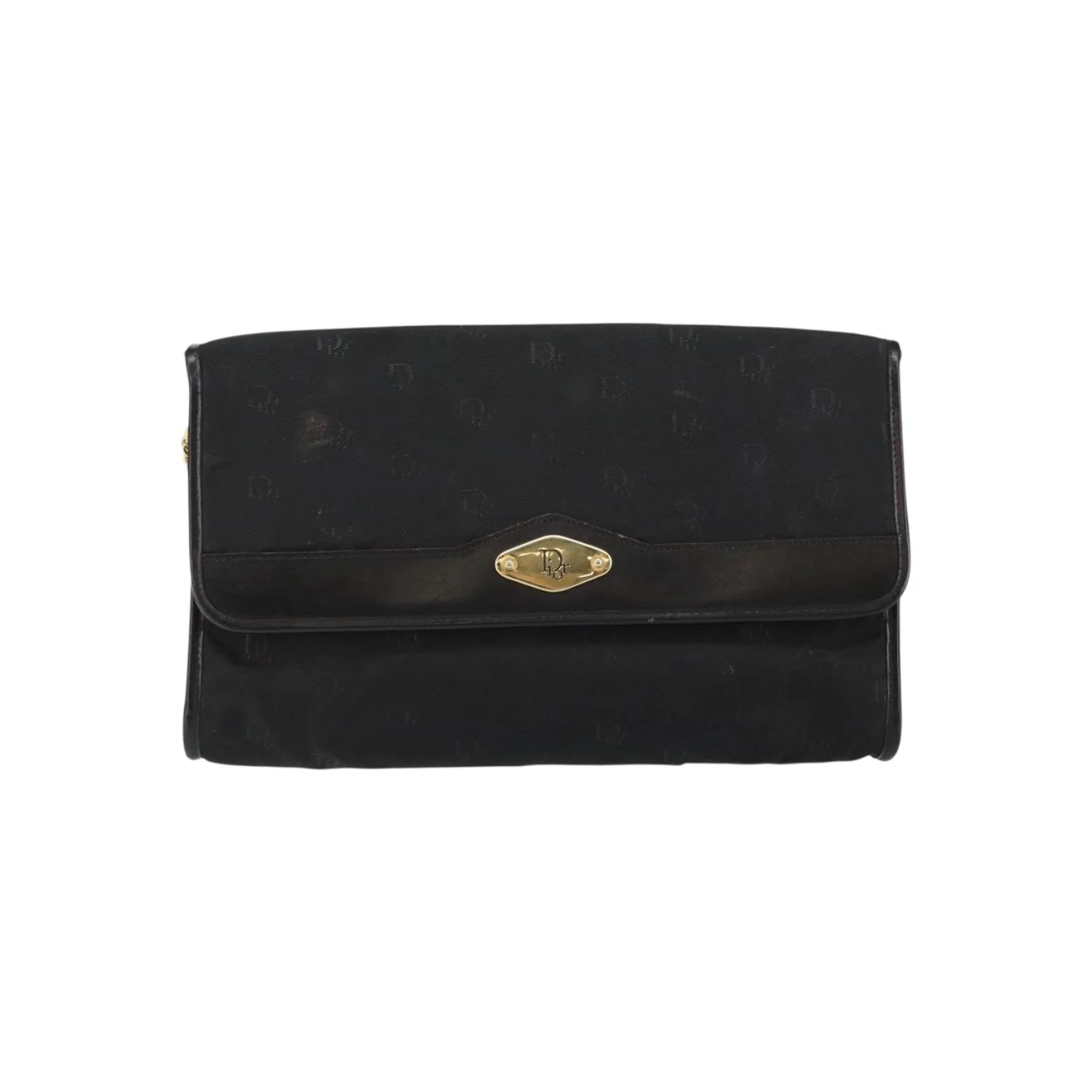Sac À Bandoulière Christian Dior Vintage Cd À Rabat Chaîne - Black - Image 21