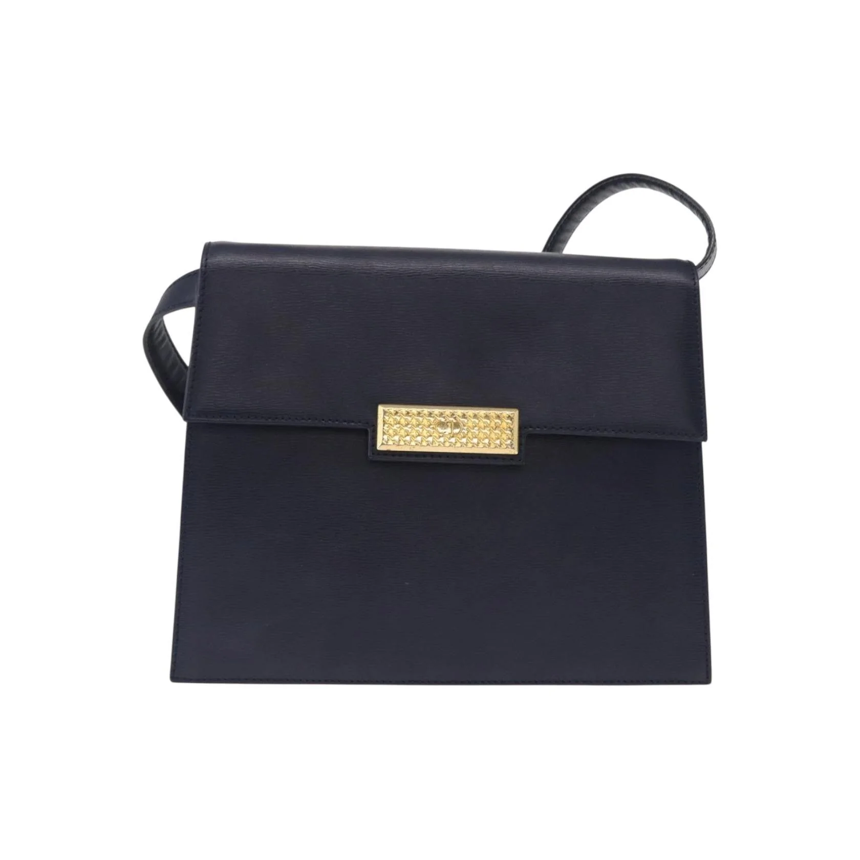 Sac À Bandoulière Christian Dior Vintage Cd À Rabat - Navy - Image 18