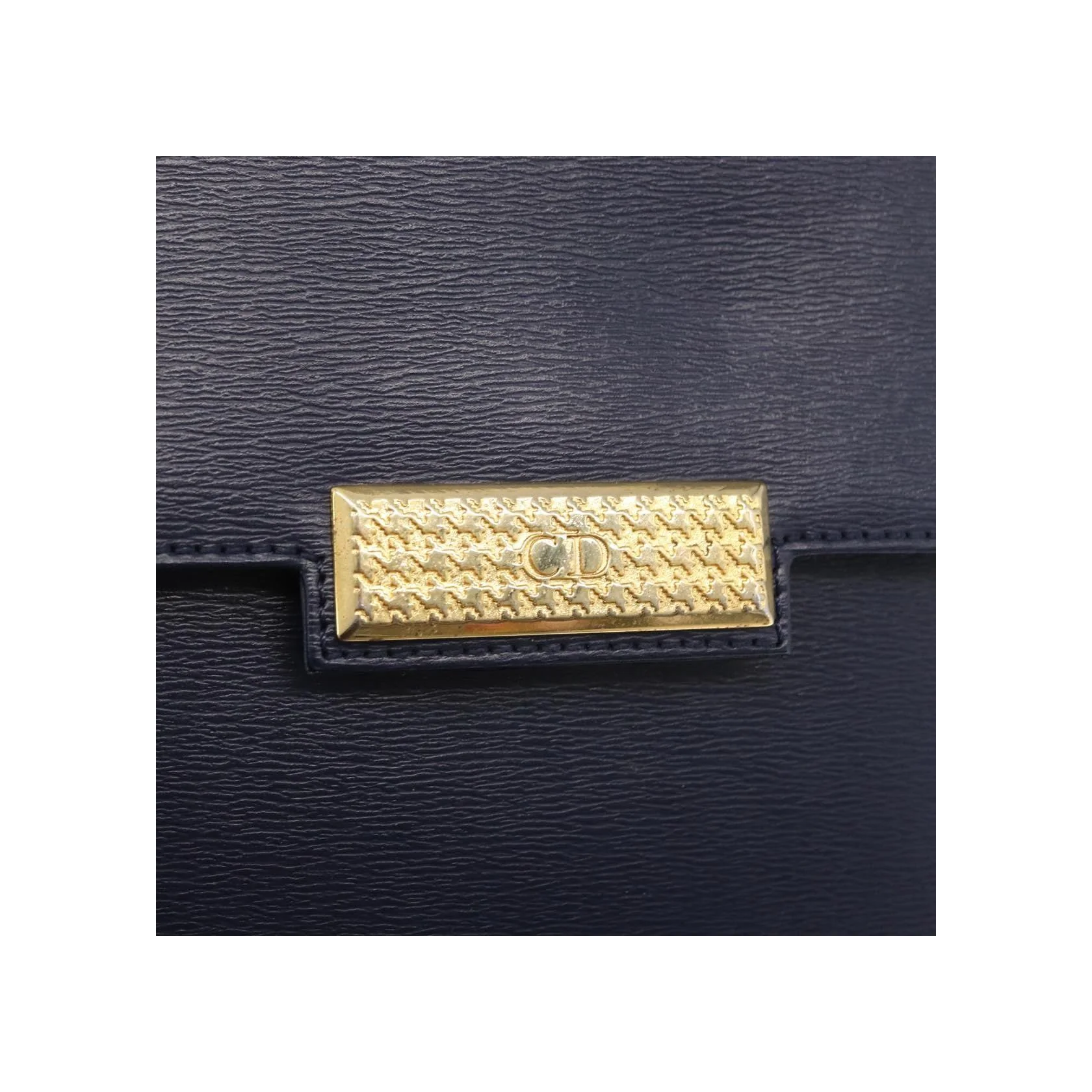 Sac À Bandoulière Christian Dior Vintage Cd À Rabat - Navy - Image 19