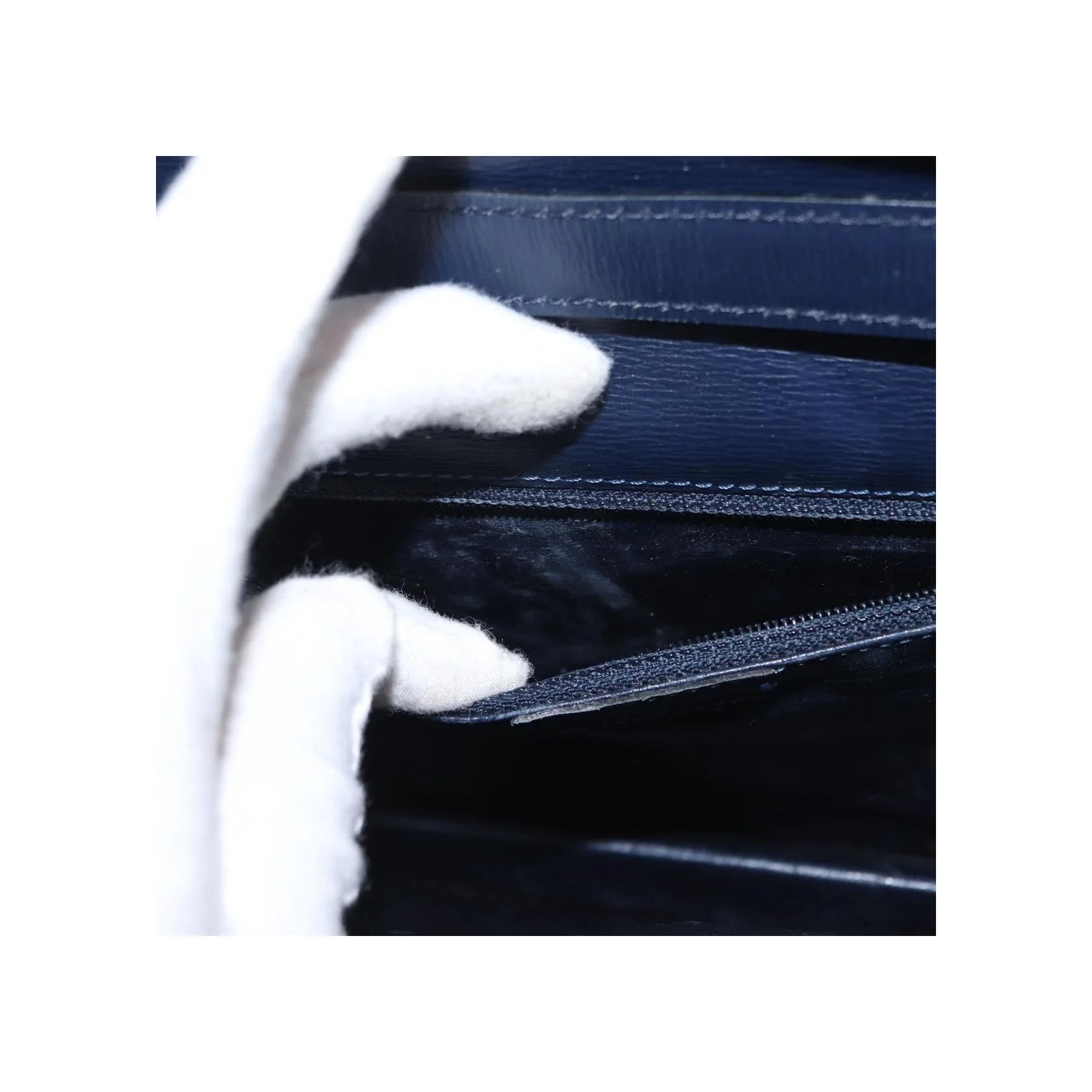 Sac À Bandoulière Christian Dior Vintage Cd À Rabat - Navy - Image 23