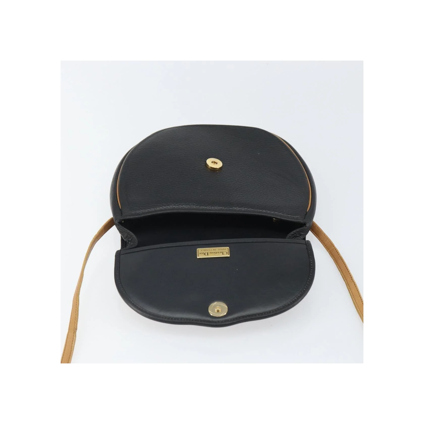 Sac À Bandoulière Christian Dior Vintage Cd À Rabat - Black - Image 17