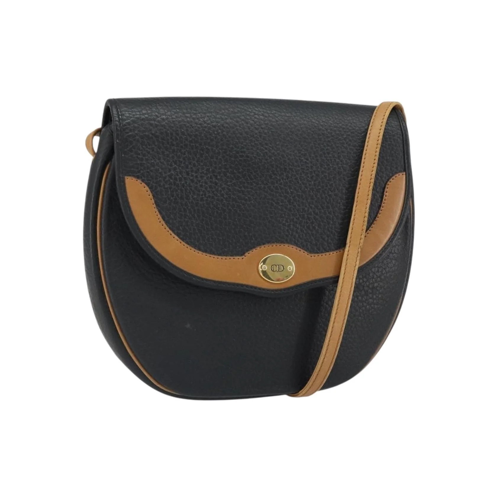 Sac À Bandoulière Christian Dior Vintage Cd À Rabat - Black - Image 18