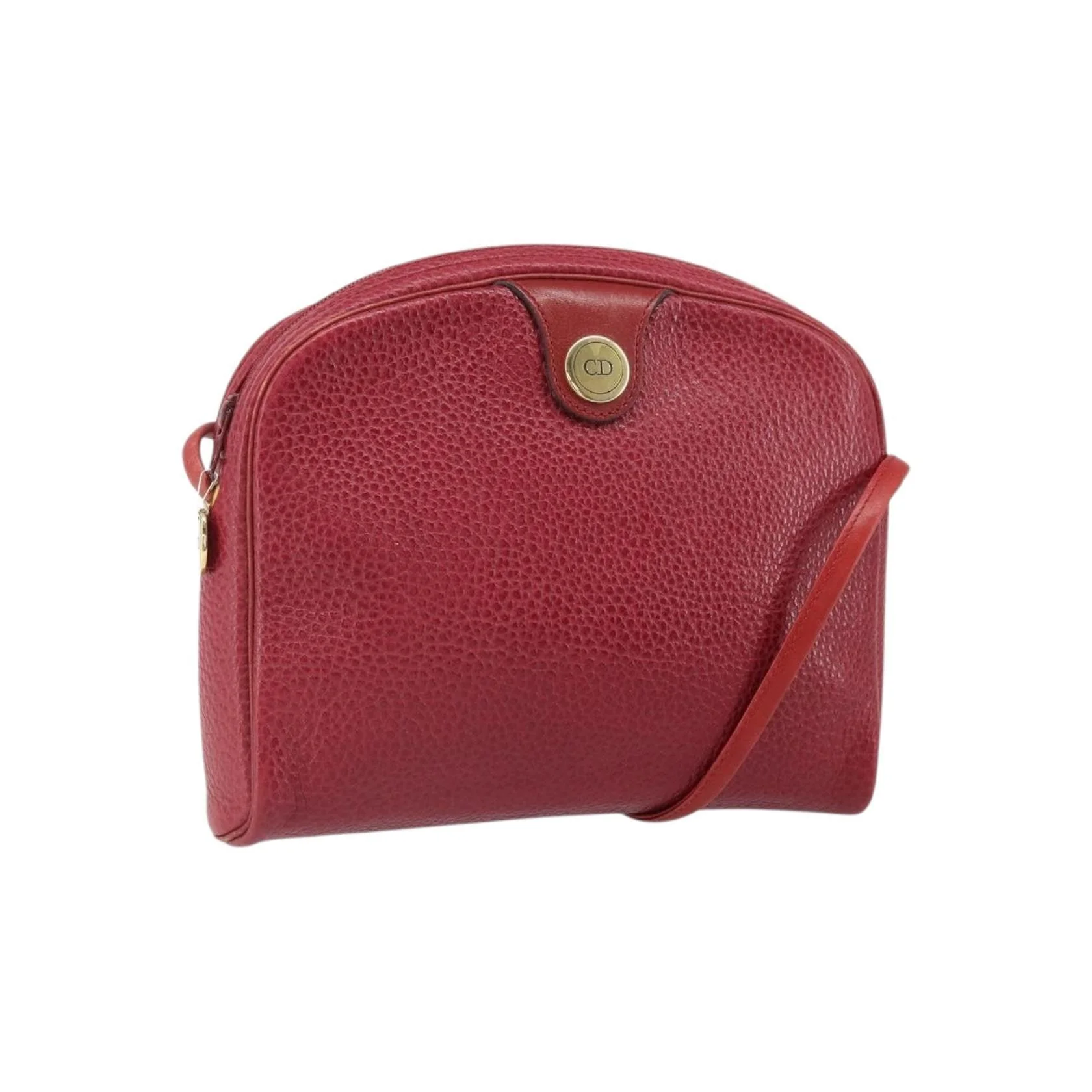 Sac À Bandoulière Christian Dior Vintage Logo Cd - Red - Image 15
