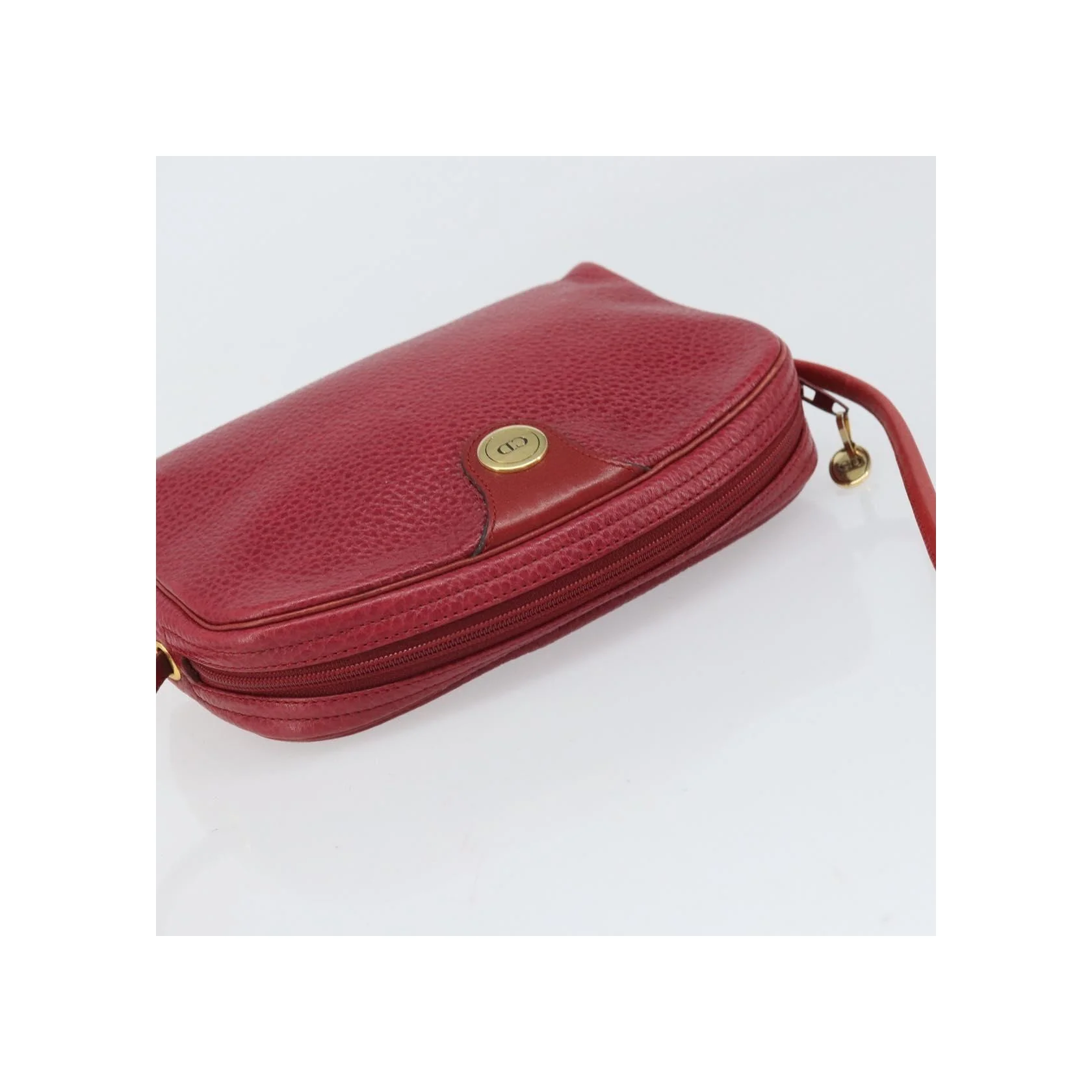 Sac À Bandoulière Christian Dior Vintage Logo Cd - Red - Image 16
