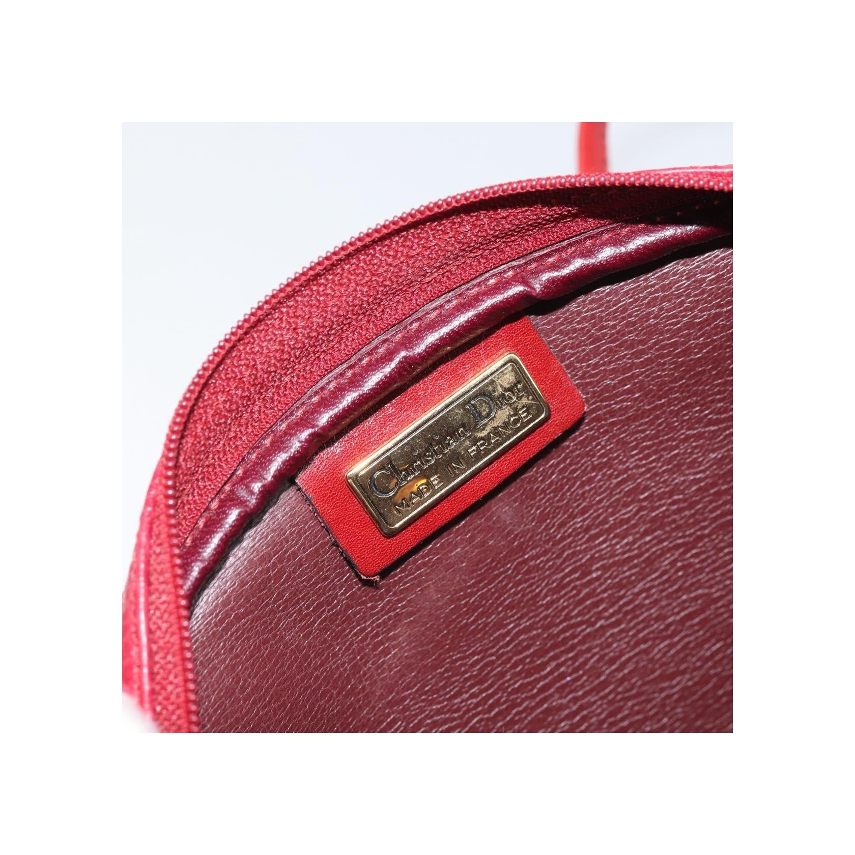 Sac À Bandoulière Christian Dior Vintage Logo Cd - Red - Image 6