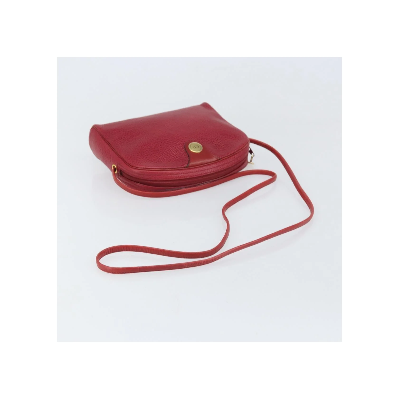 Sac À Bandoulière Christian Dior Vintage Logo Cd - Red - Image 7