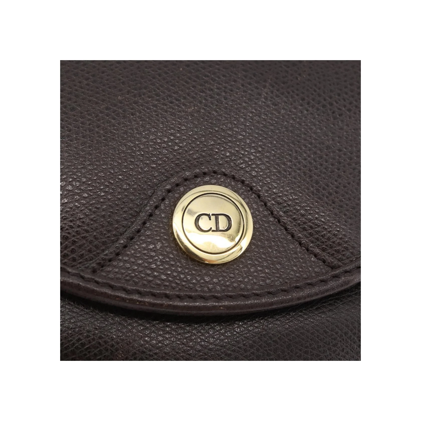 Sac À Bandoulière Christian Dior Vintage Logo Cd - Brown - Image 12